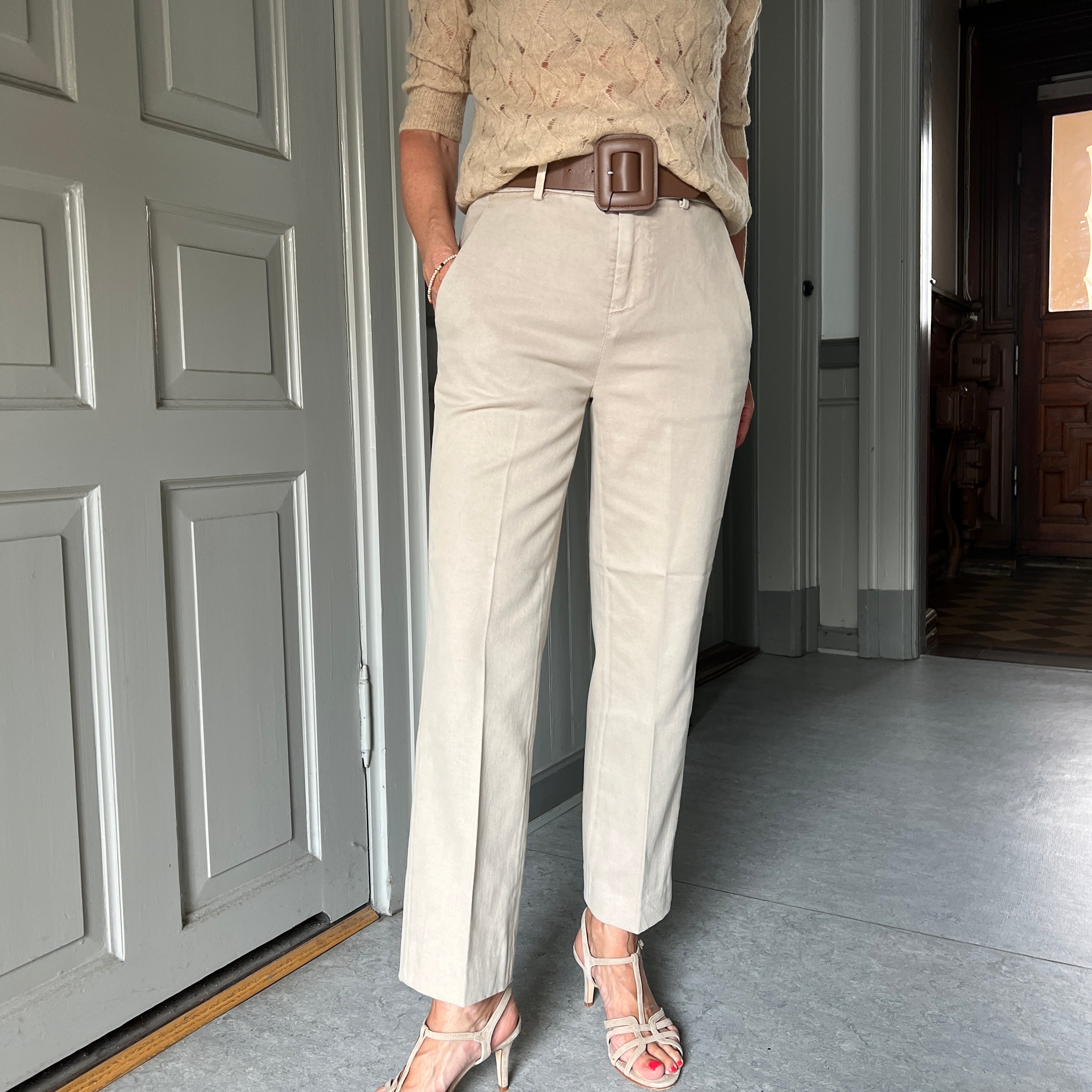 Dondup Meli Loose-fit Cropped Chinos