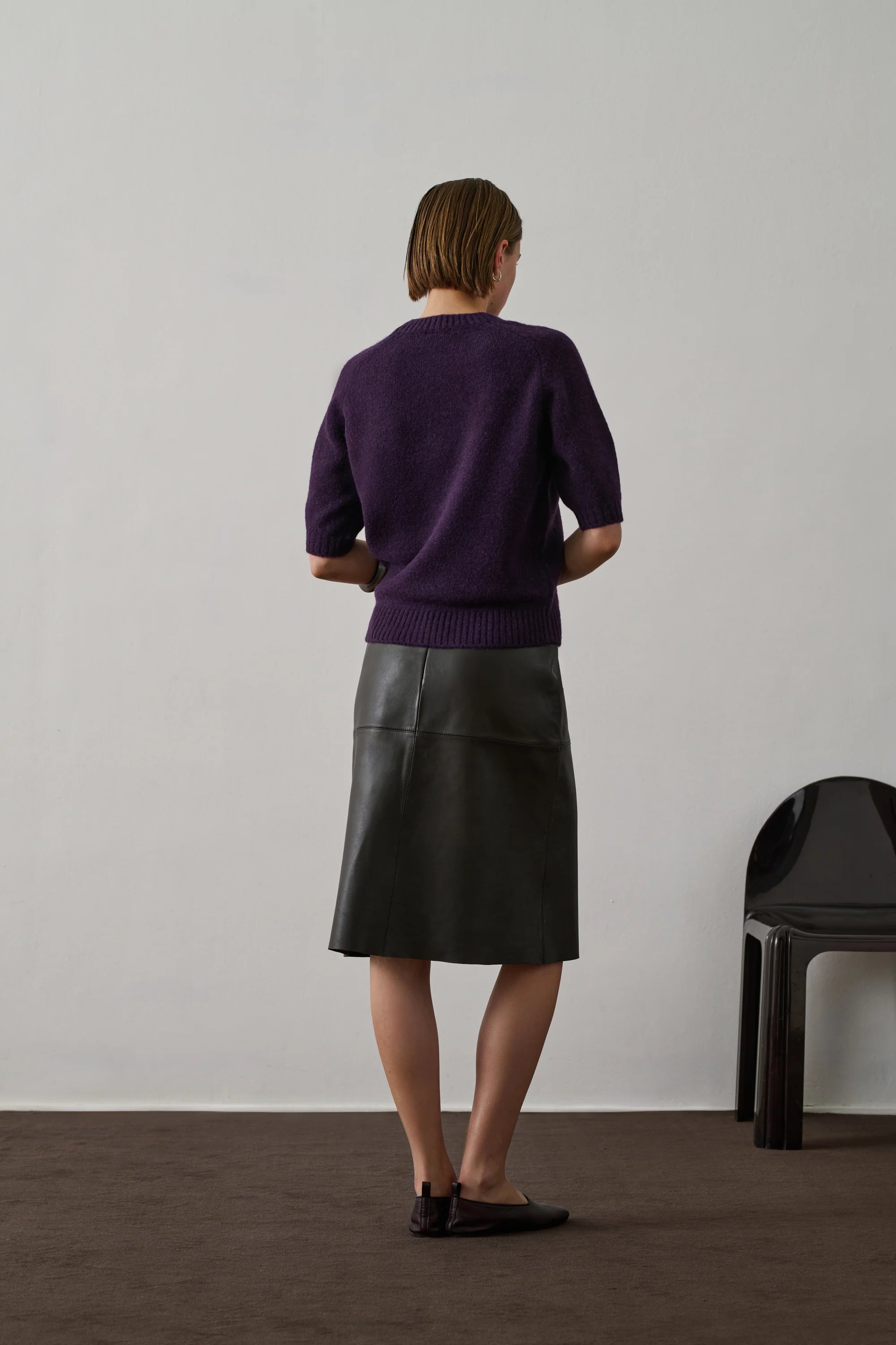 Soeur Betina Kortærmet Sweater Violet