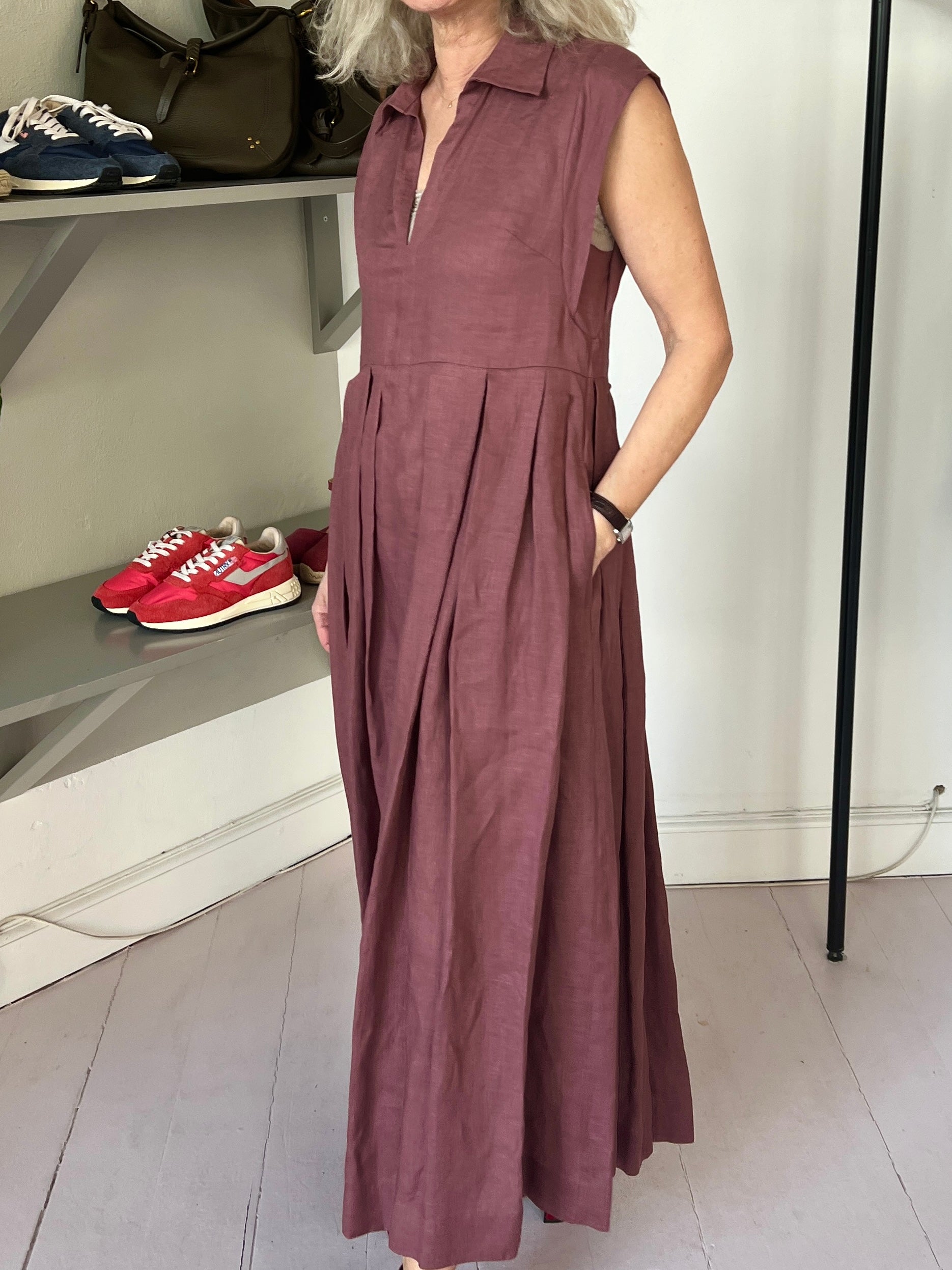 Semicouture Savanna Hør Kjole