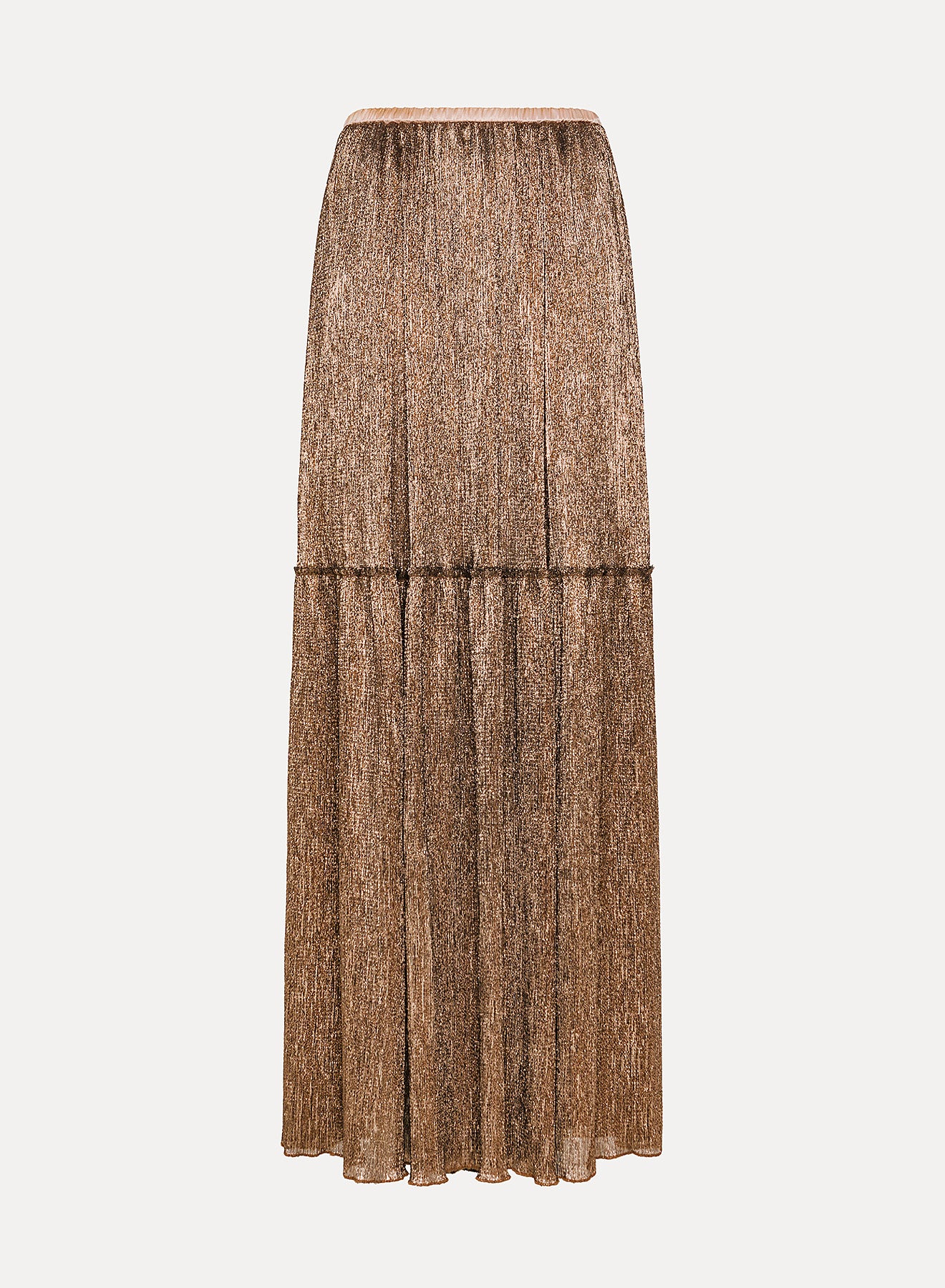 Forte Forte 14107 Froisse Lame Skirt Poudre