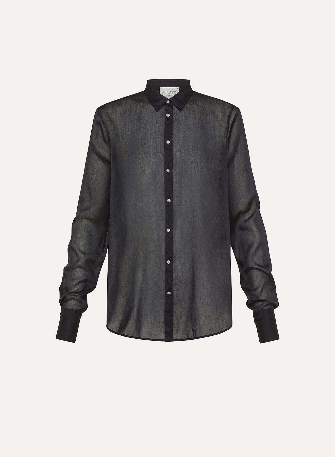 Forte Forte 14620 Voile Shirt Jewel Buttons