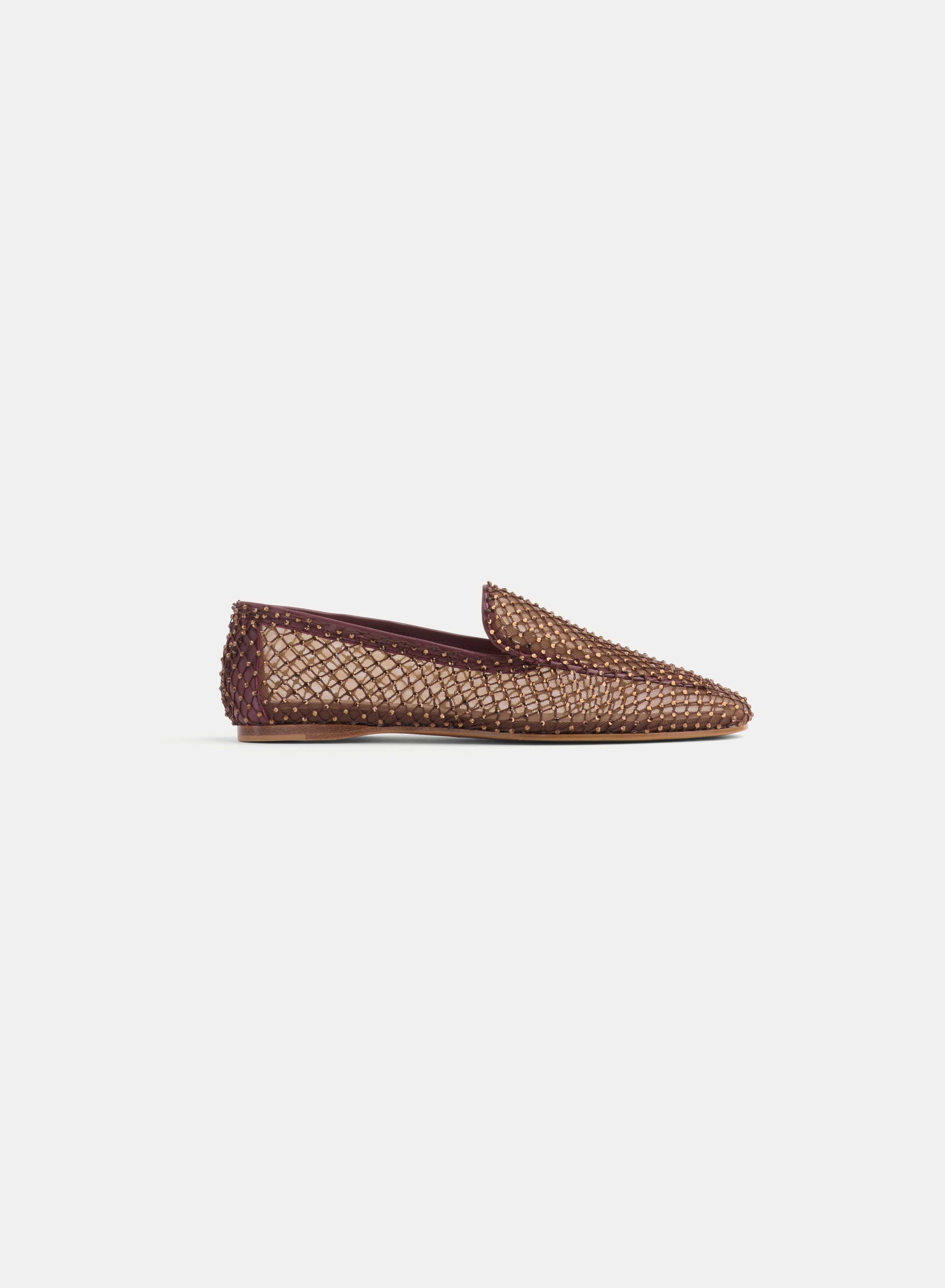 Forte Forte 14716 Mesh Loafers w. Diamanté Detailing