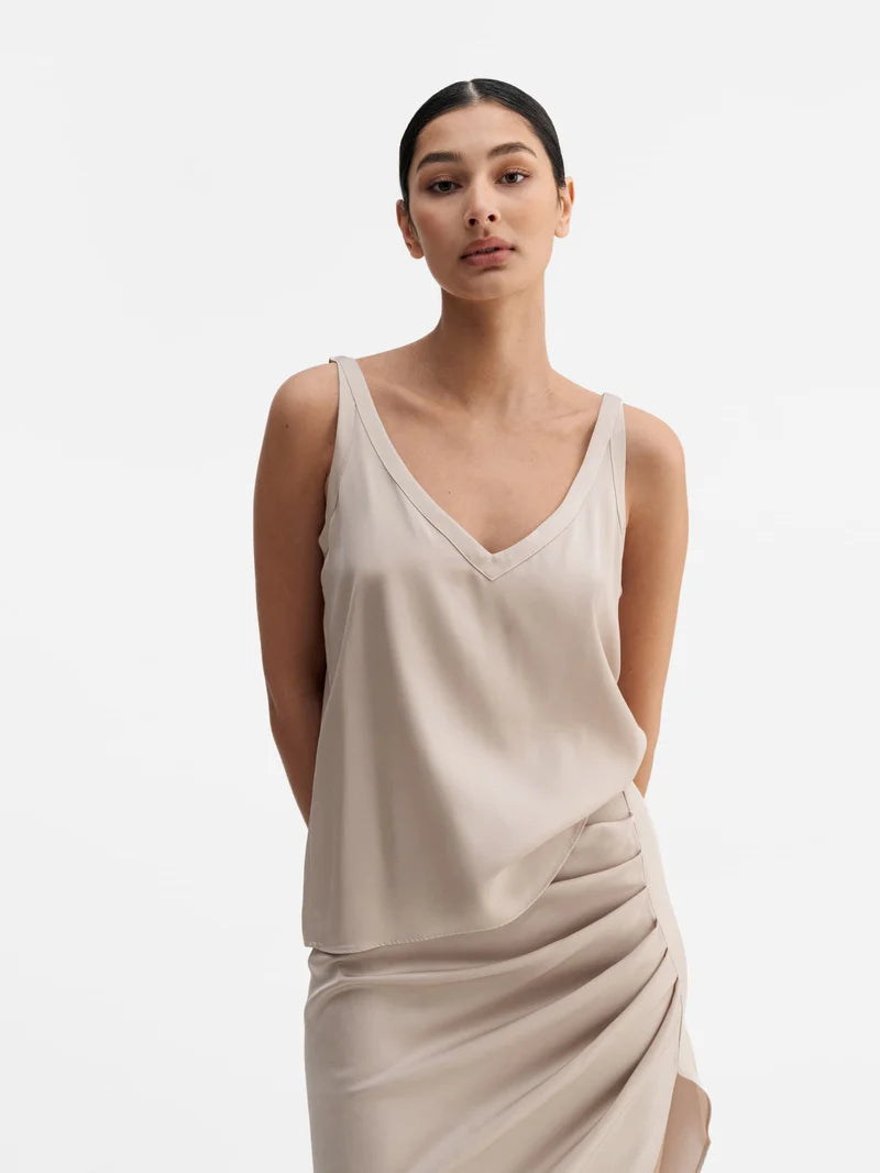 Ahlvar Gallery Shin Tanktop Greige