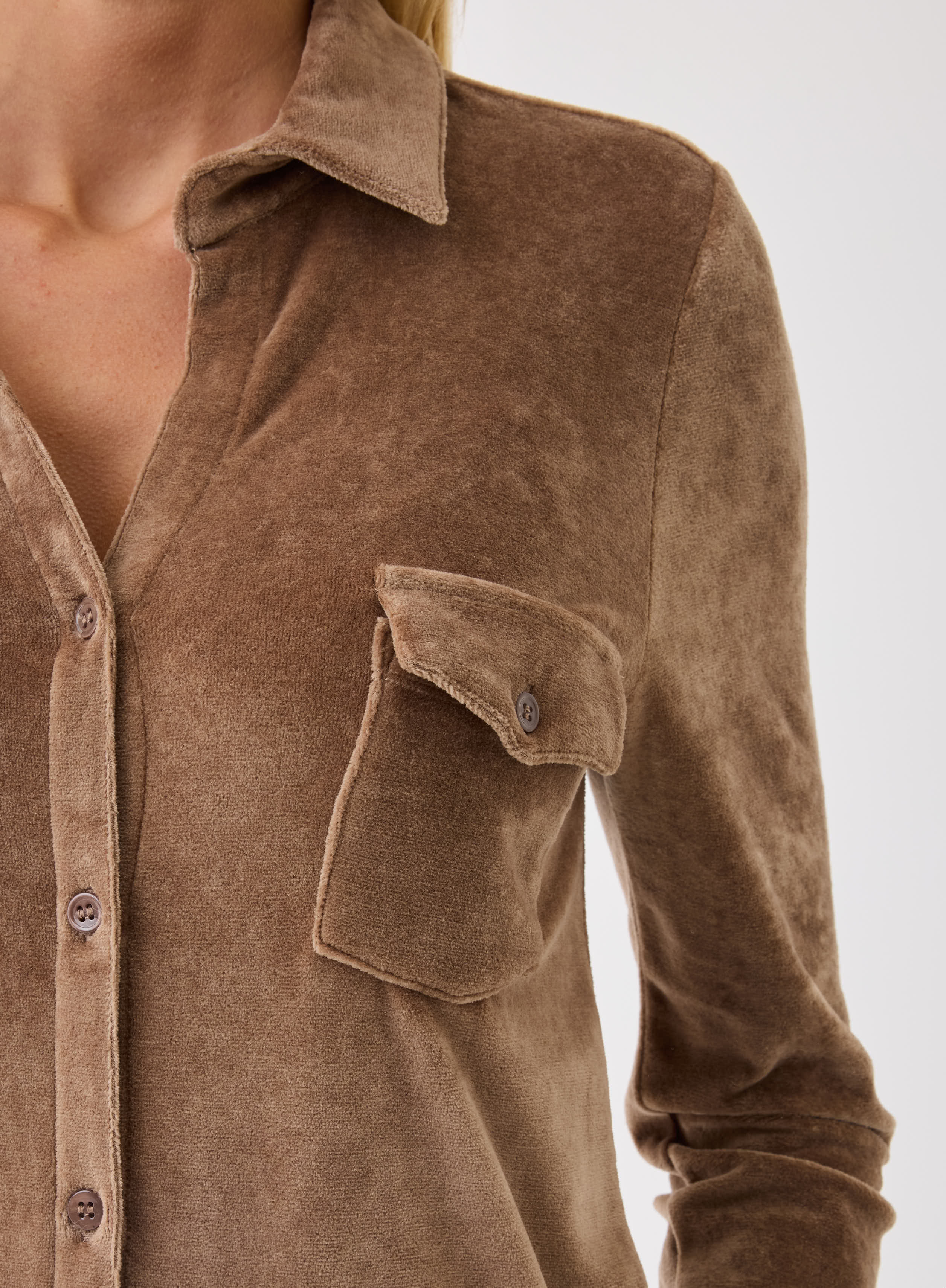 Majestic Filatures Velour Skjorte