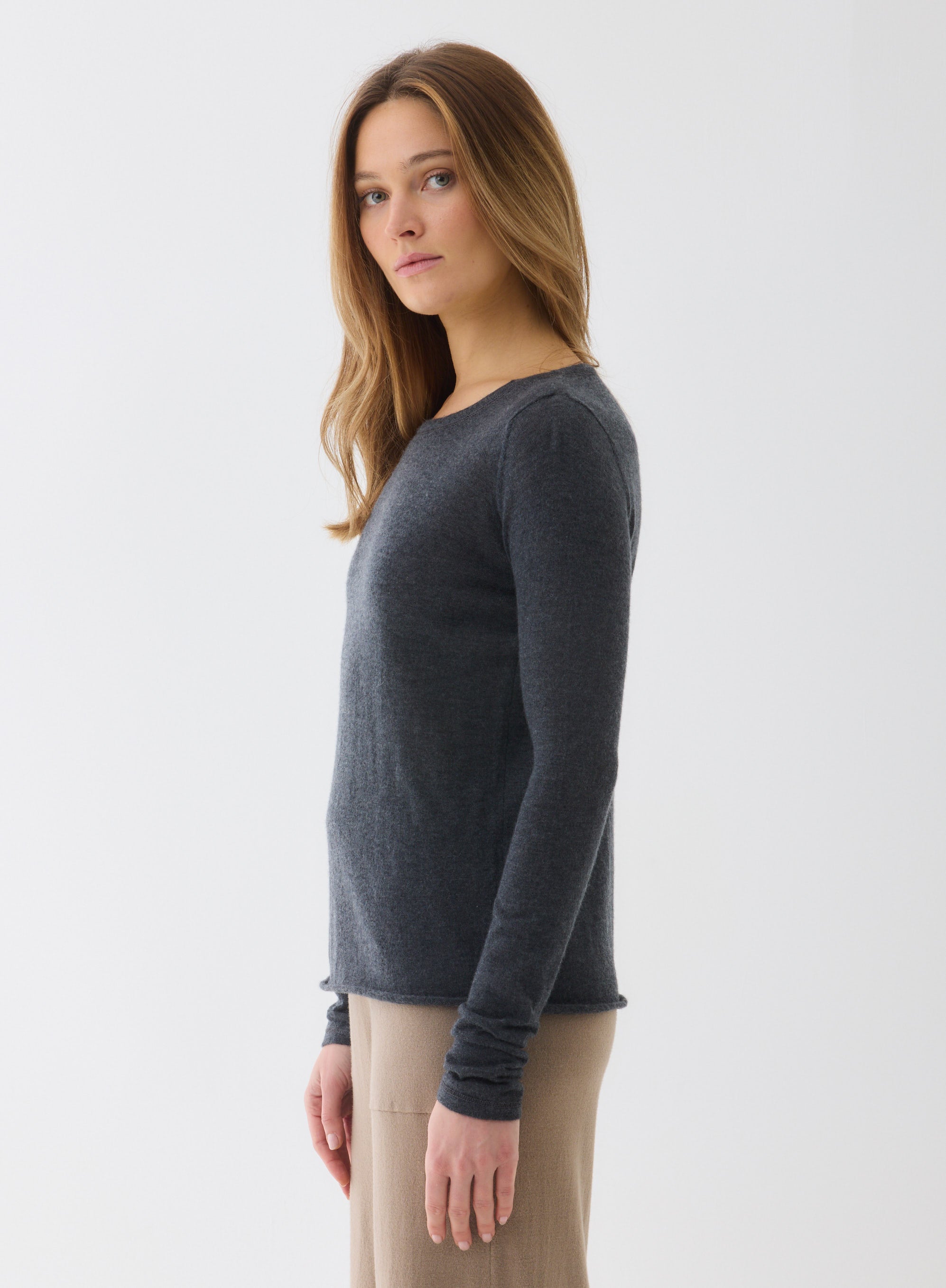 Majestic Filatures Cashmere Langærmet T-shirt