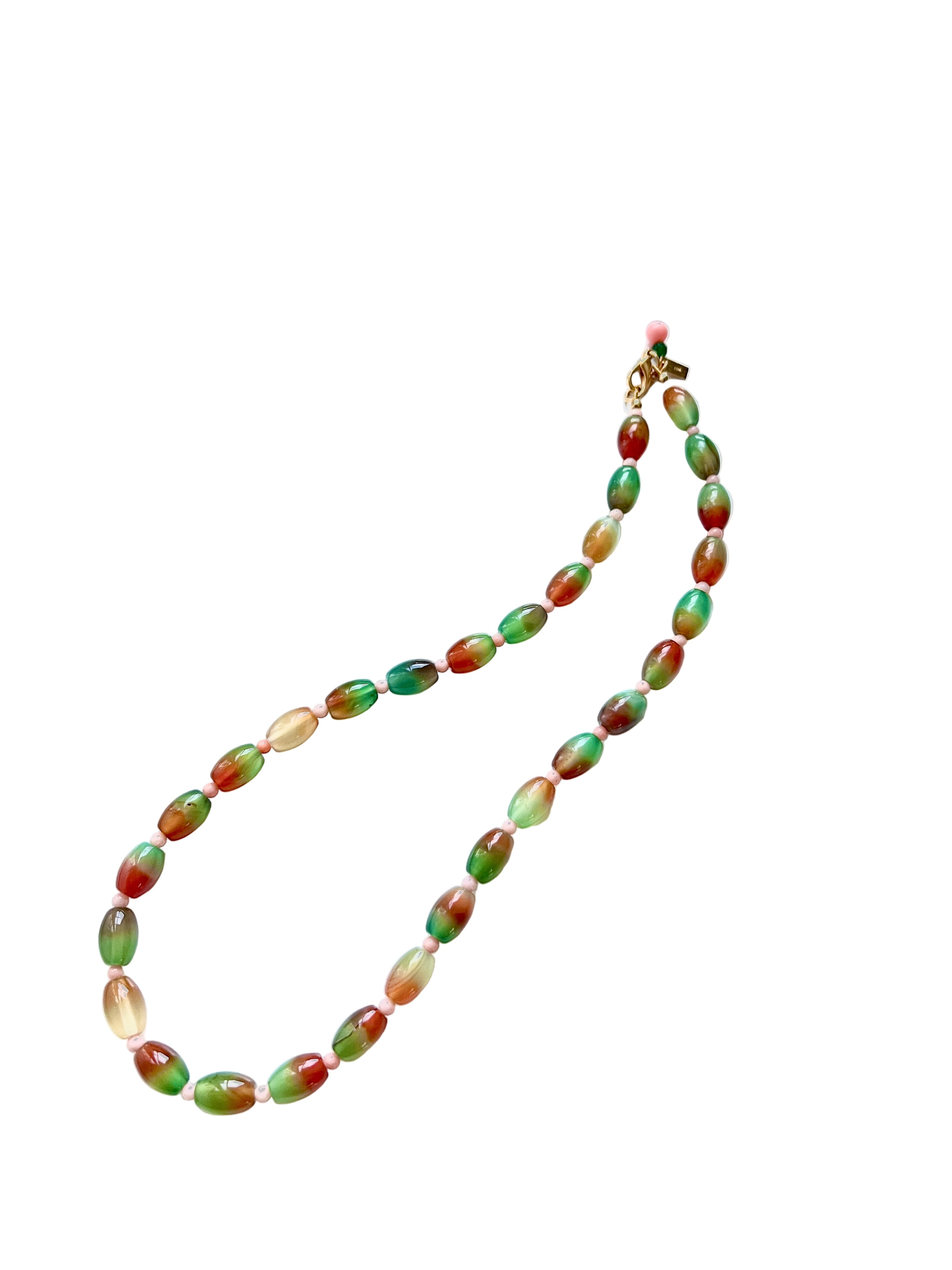 Limkilde Halskæde Ombré Perler