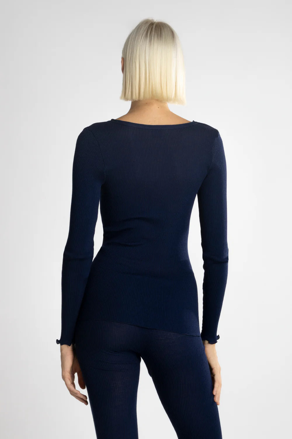 Oscalito Langærmet Bluse Blue