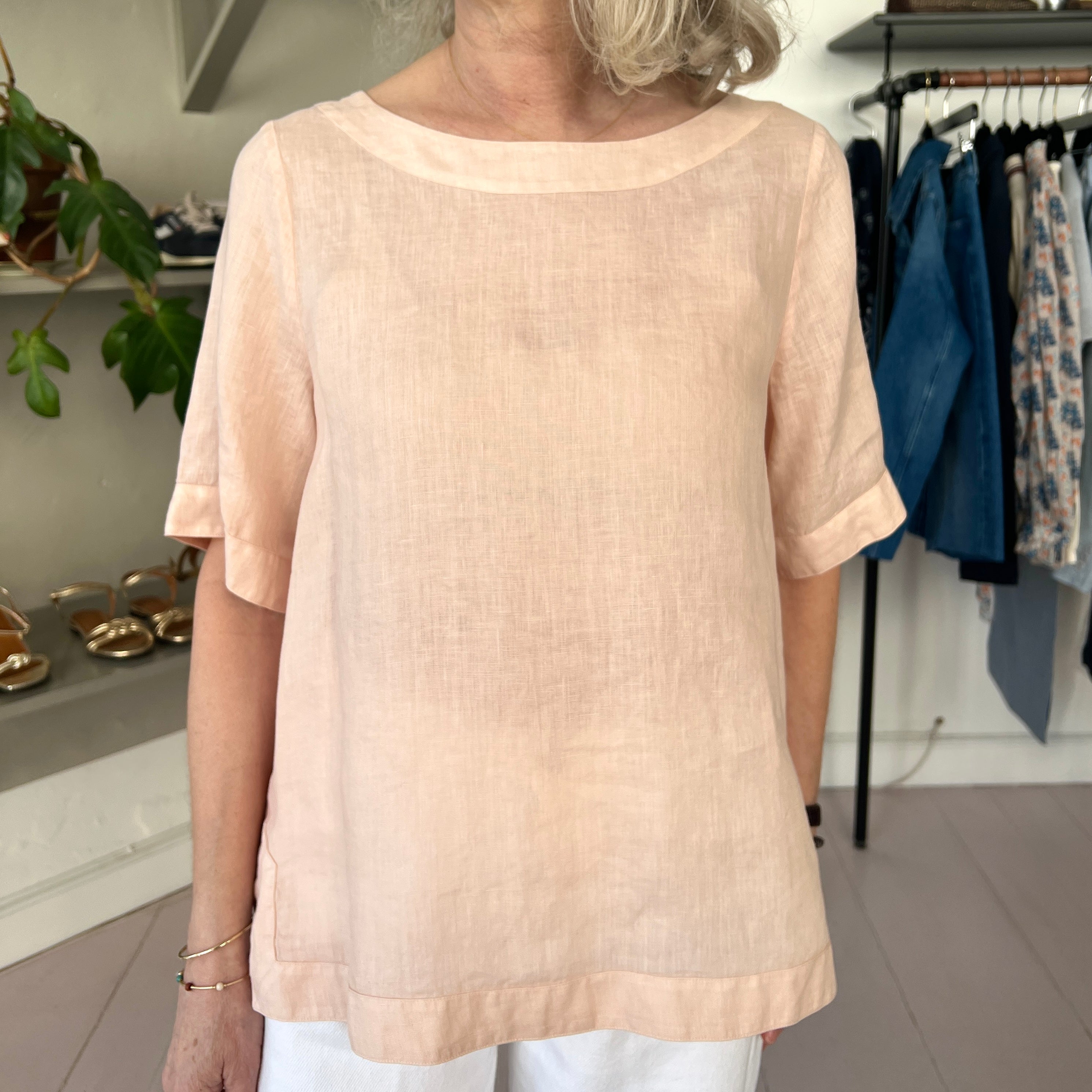 Xacus Fiamma Hør Bluse