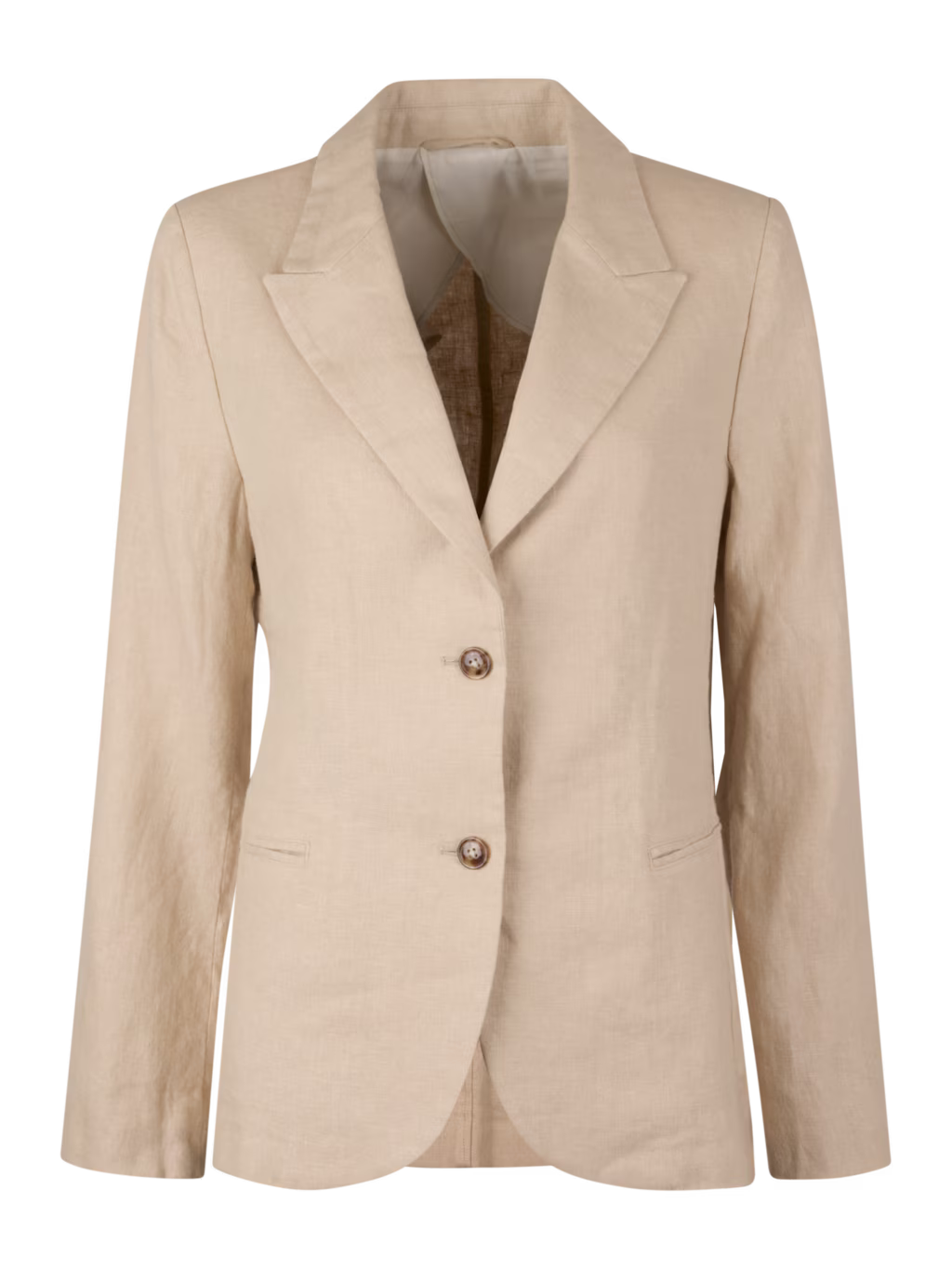 Stenströms Lara Hør Blazer Beige