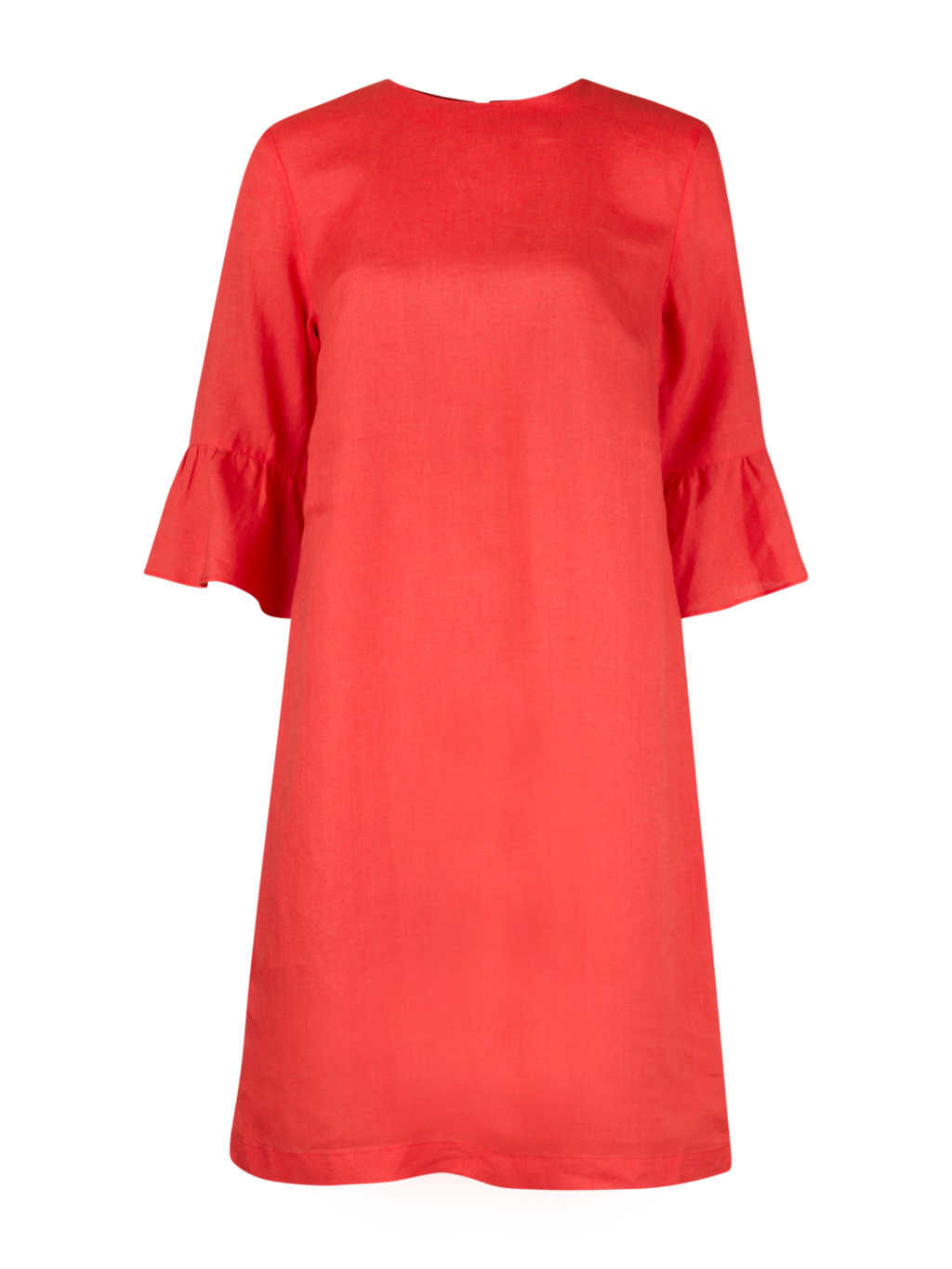 Stenströms Lindsay Hør Kjole Rød