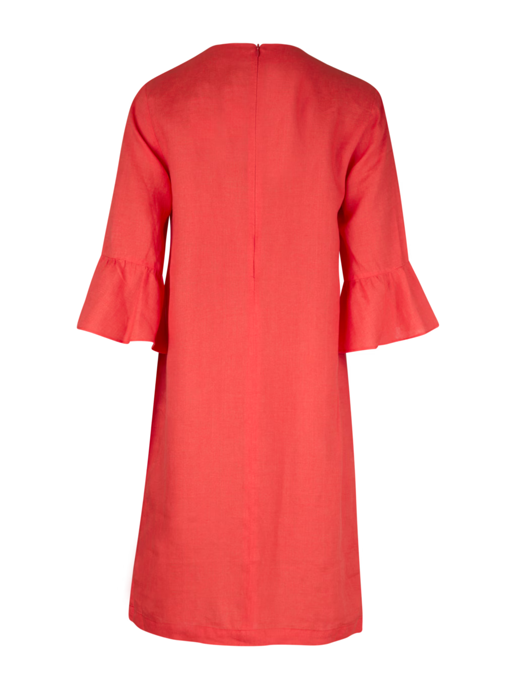 Stenströms Lindsay Hør Kjole Rød