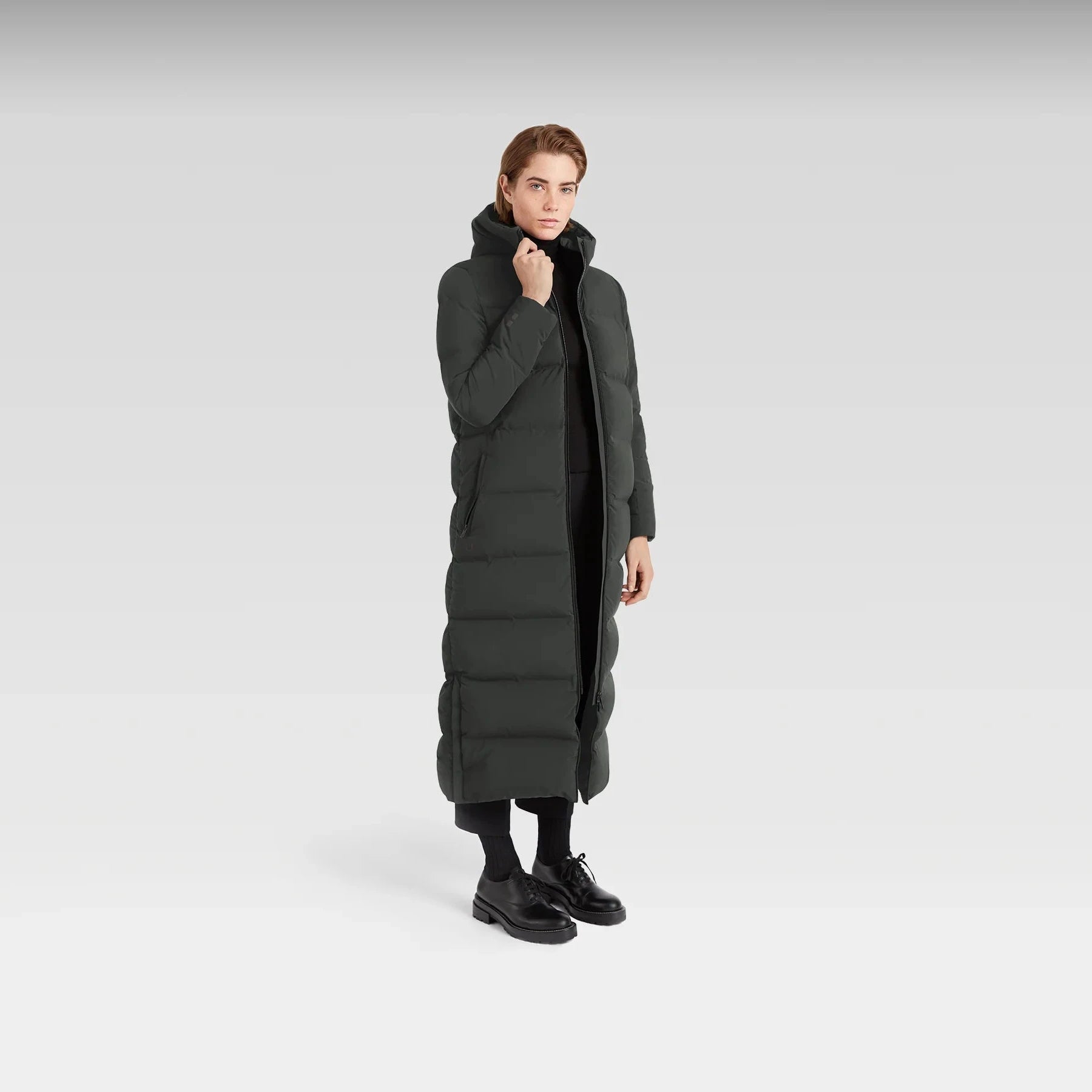 UBR Infinity Down Coat Night Olive