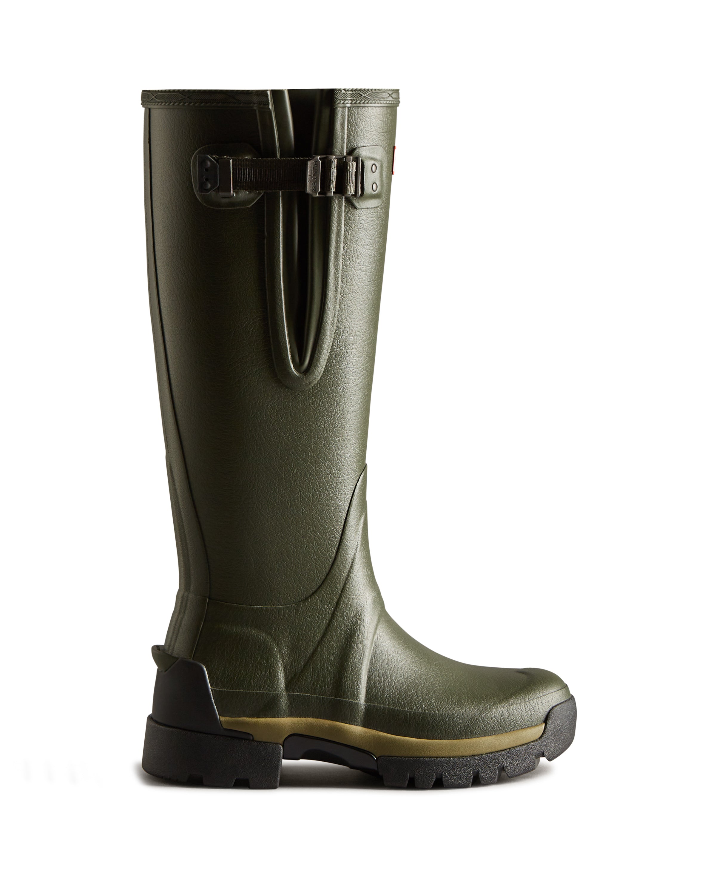 Hunter Tall Balmoral Neoprene Hybrid Boots Dark Olive