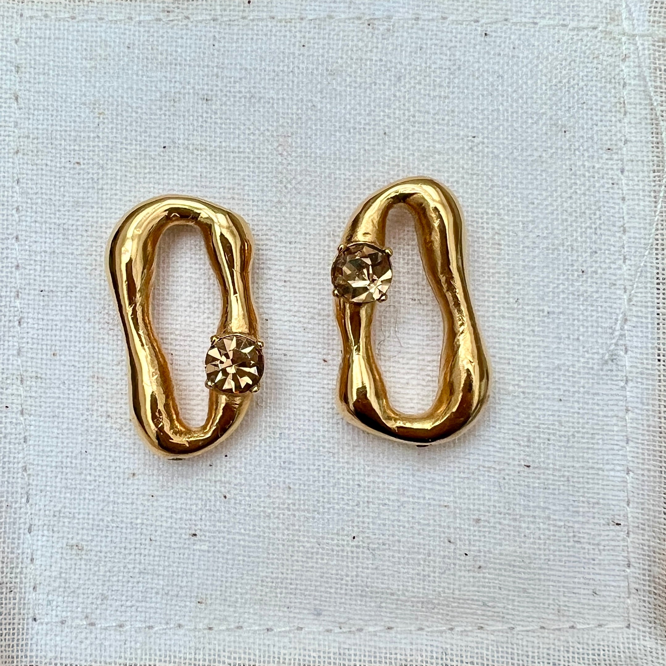 Forte Forte 9990 Circle Earrings Ambra