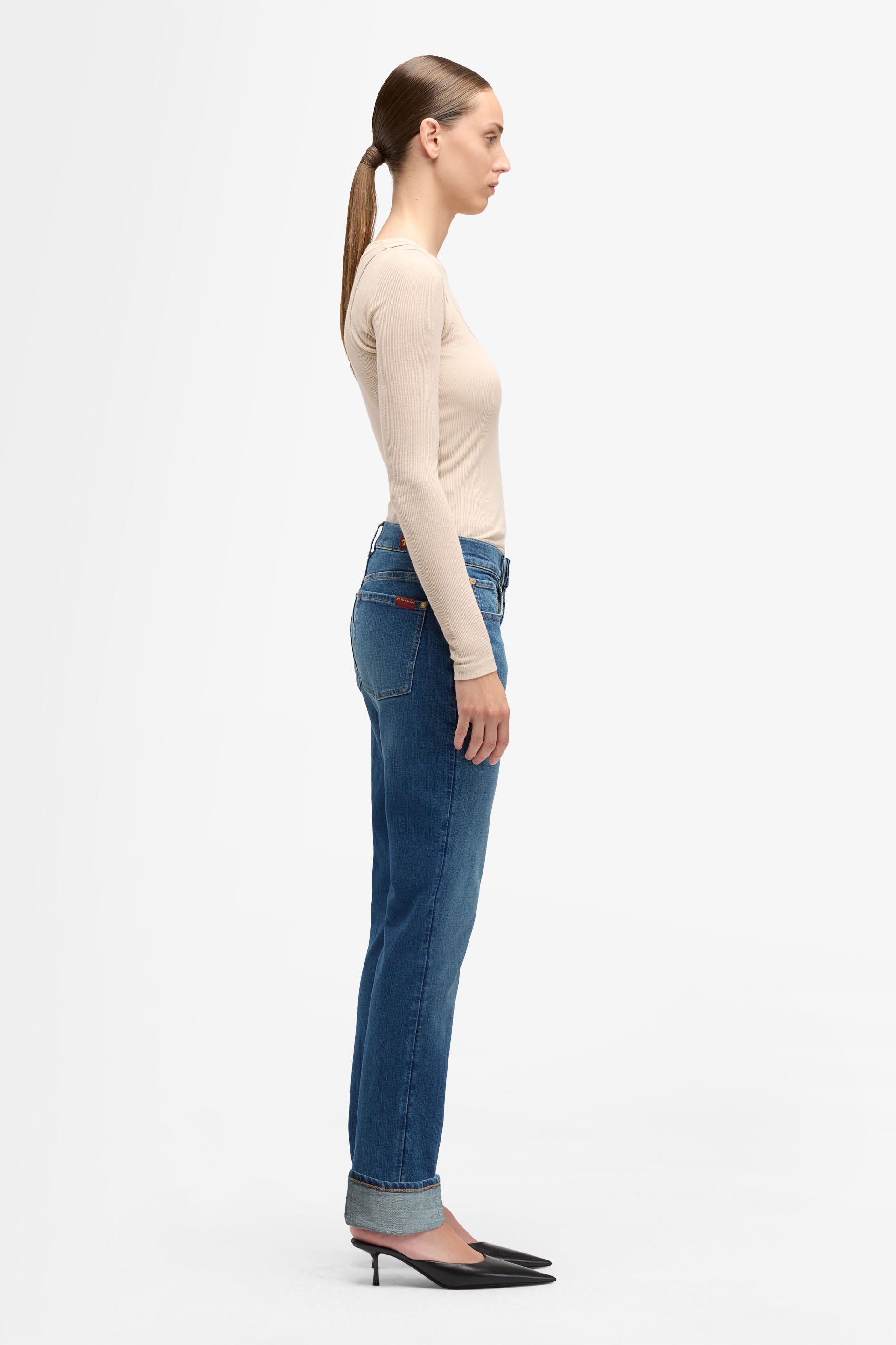7 For All Mankind Relaxed Skinny Retro Jeans