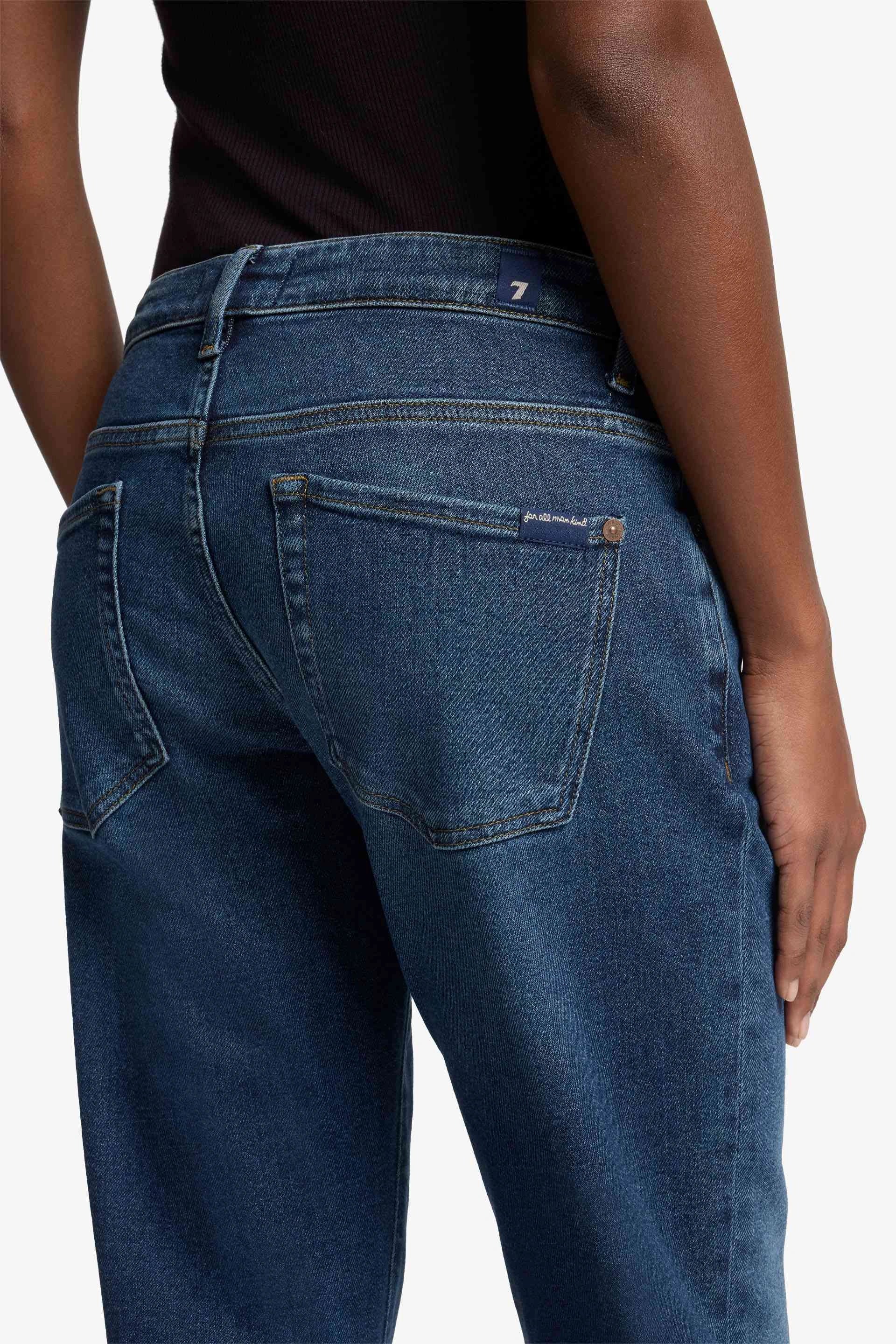 7 For All Mankind Calie Straight Jeans Cisco