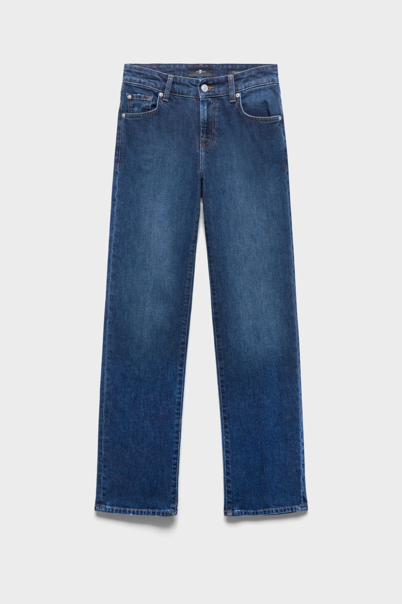 7 For All Mankind Calie Straight Indiglow Jeans