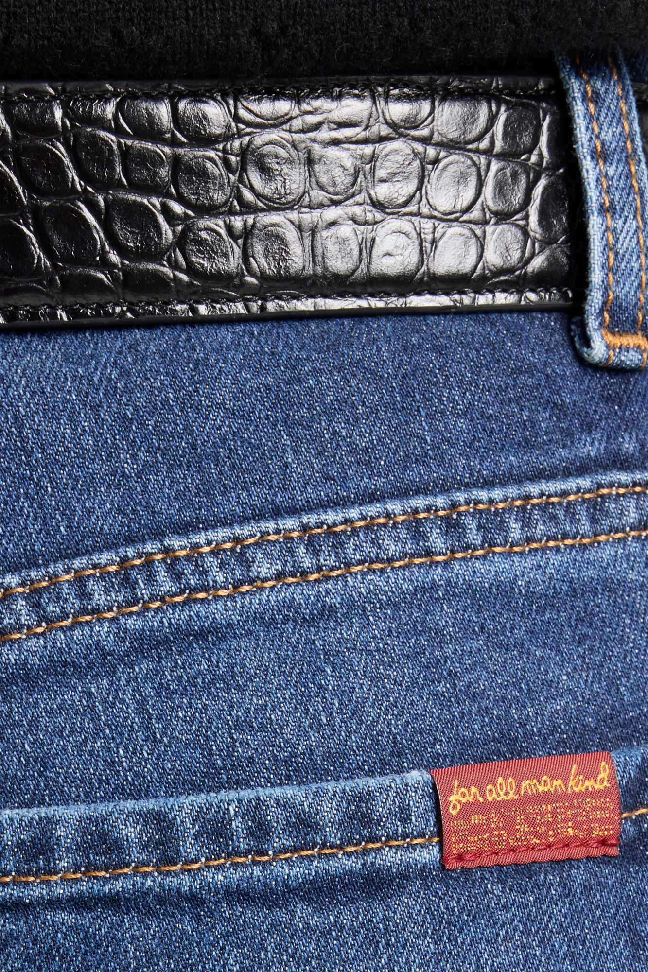 7 For All Mankind Calie Straight Indiglow Jeans