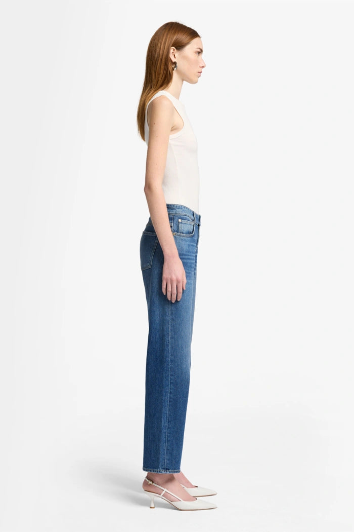 7 For All Mankind Calie Straight Jeans