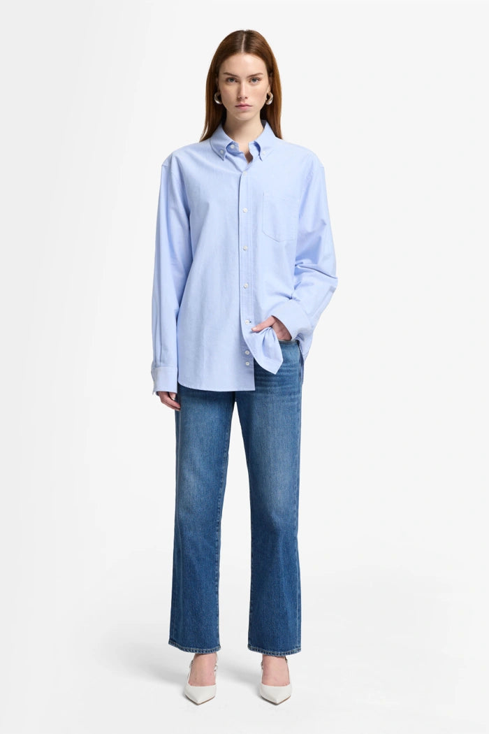 7 For All Mankind Calie Straight Jeans