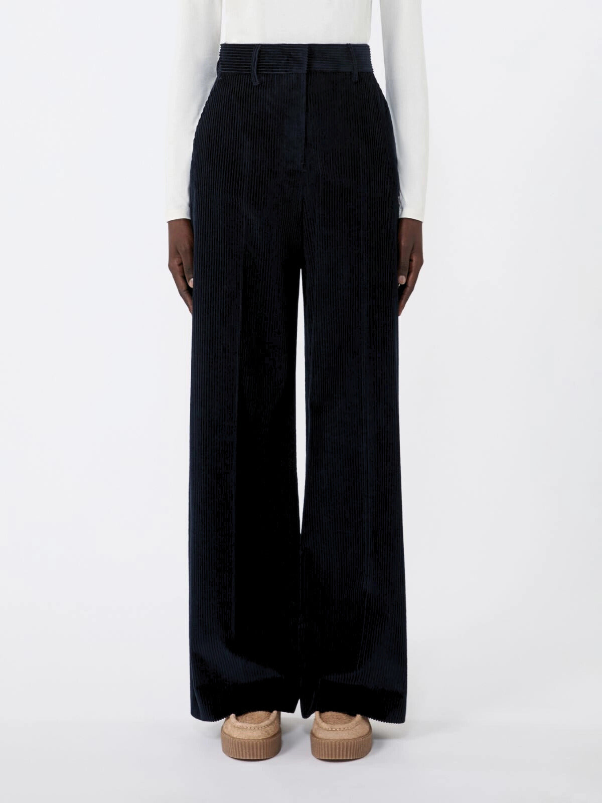 Max Mara Weekend Tania Corduroy Bukser Black