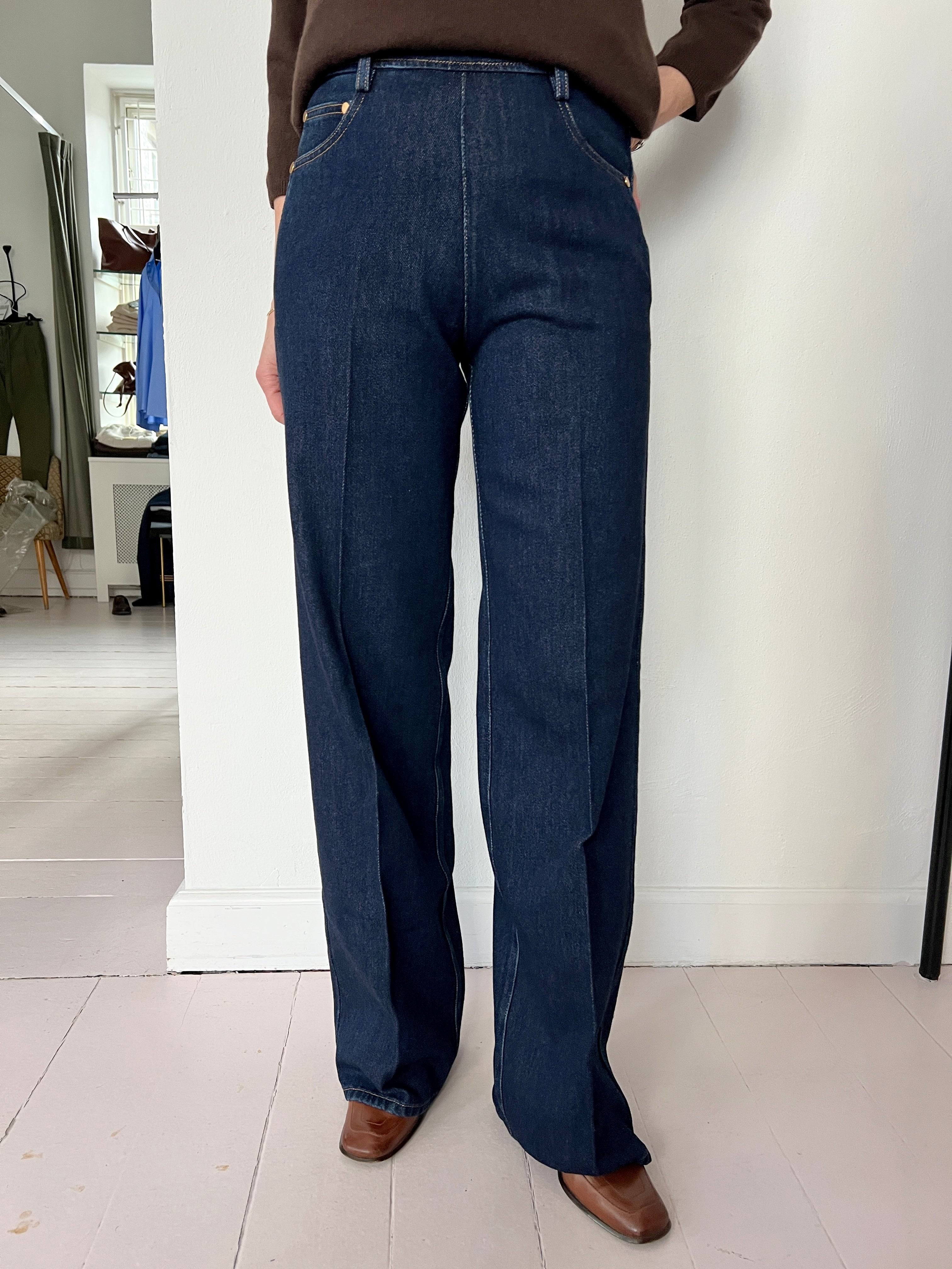 Forte Forte 14533 5-pocket Denim Trousers