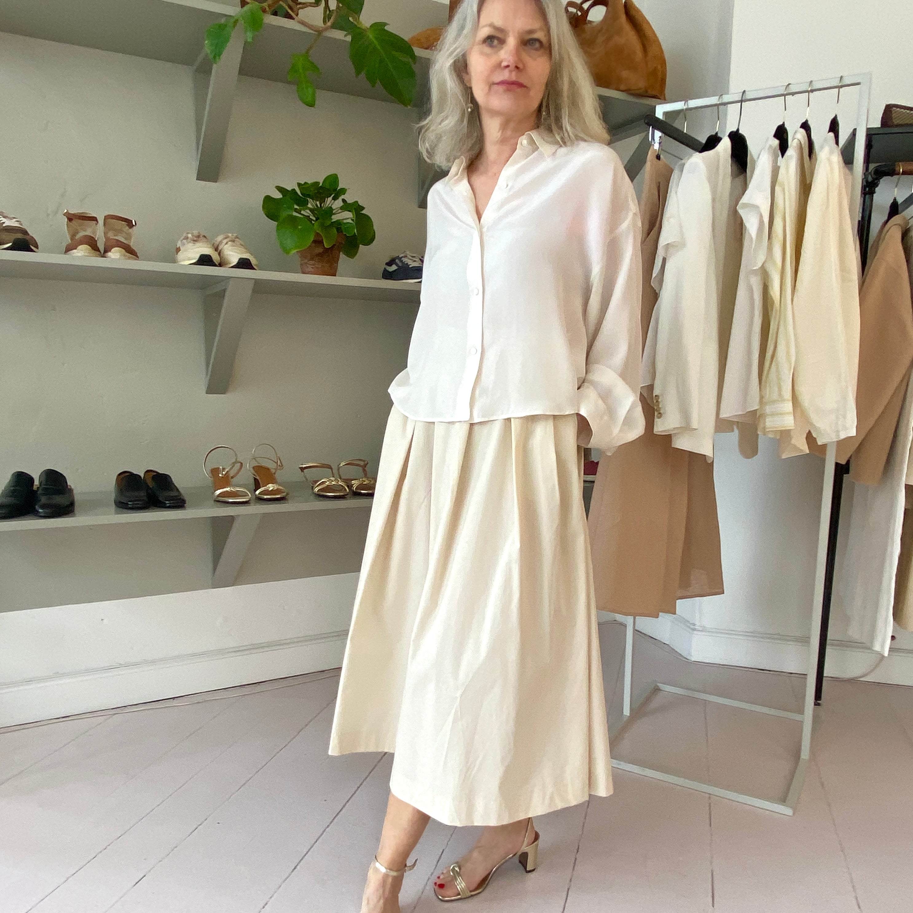 Xacus Heather Silke Skjorte