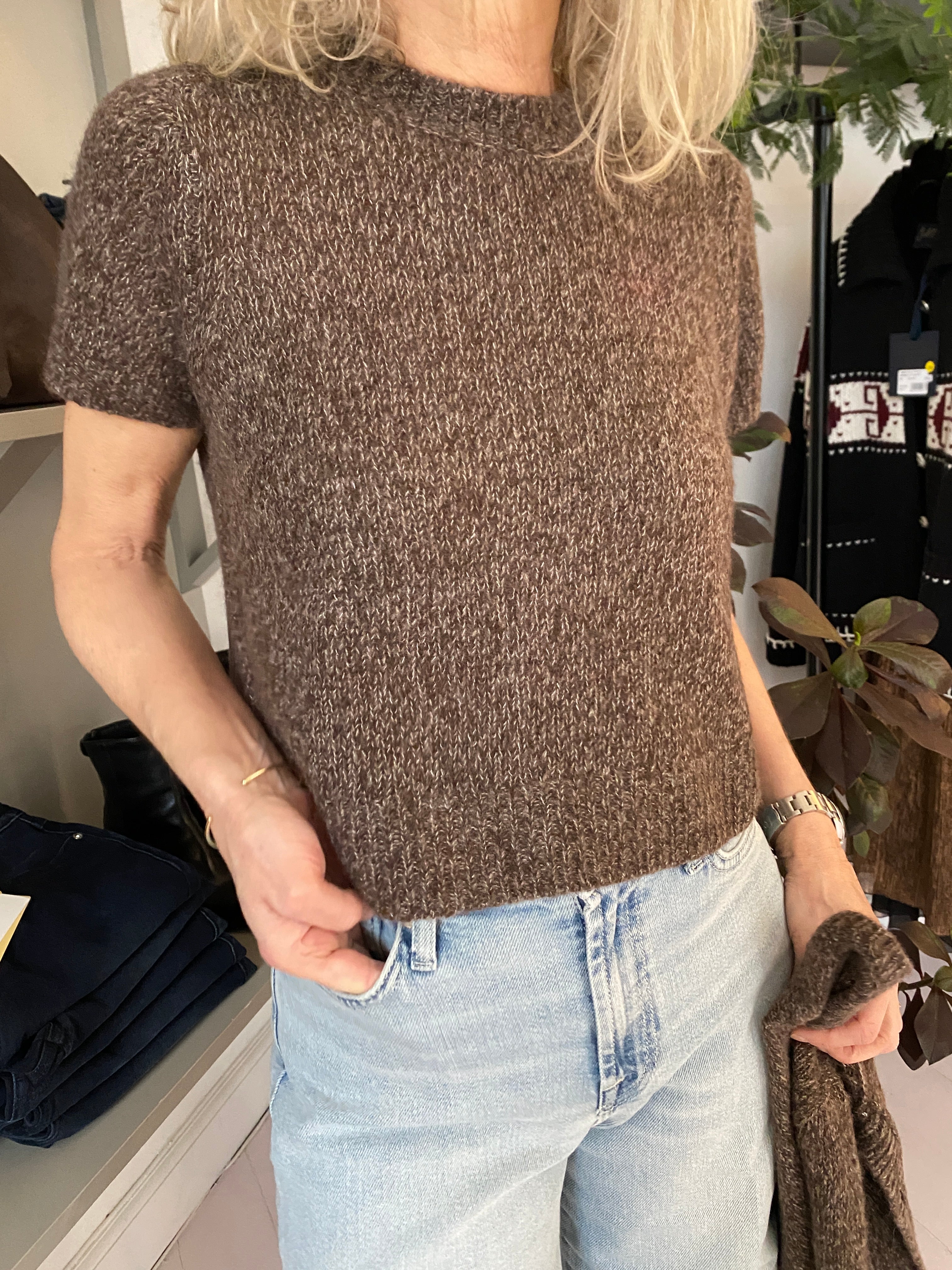 Lisa Yang Siona T-shirt Soft Bark