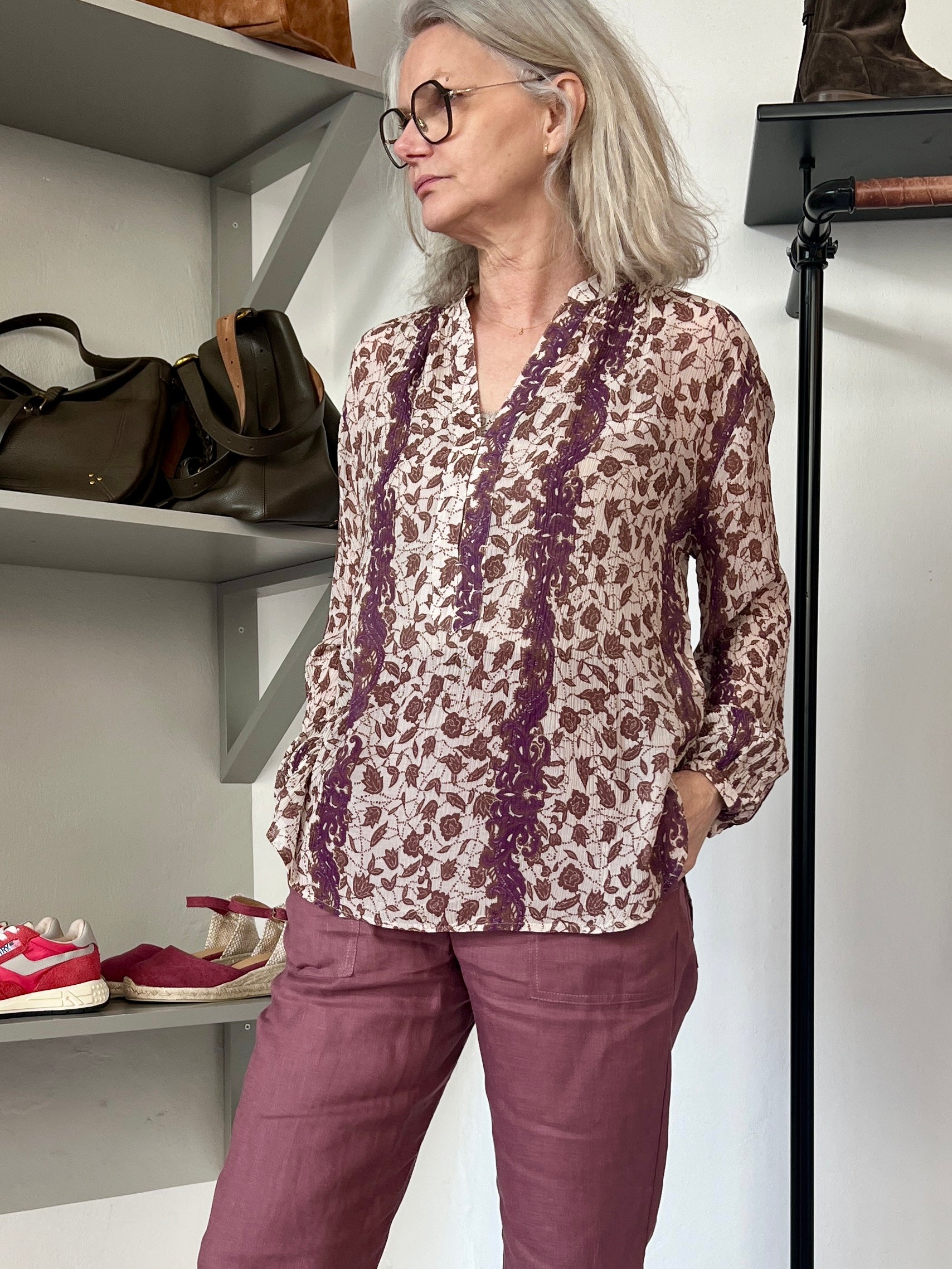 Diega Tolpa Top Violet Prune