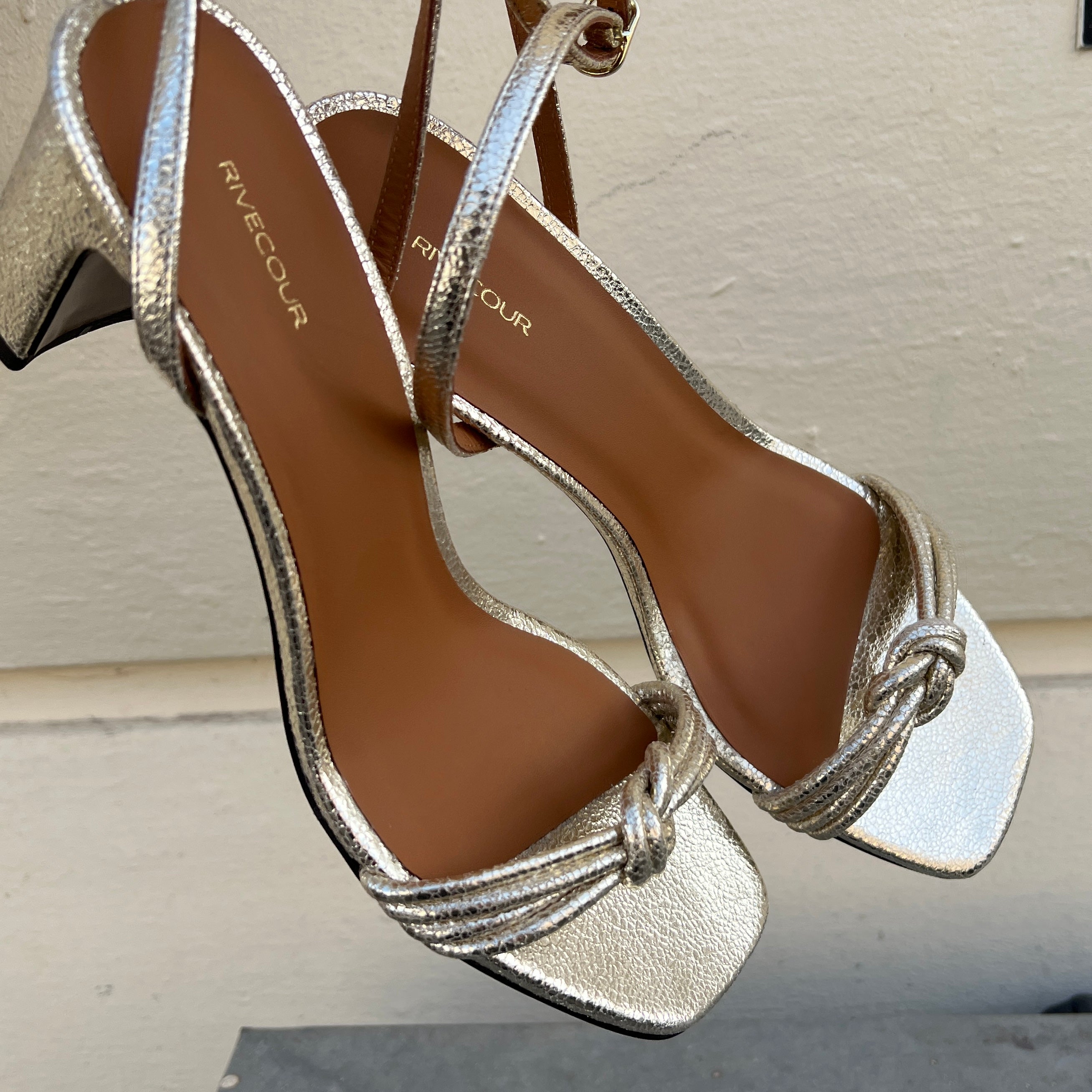 Rivecour 511 Sandaler Hvidguld