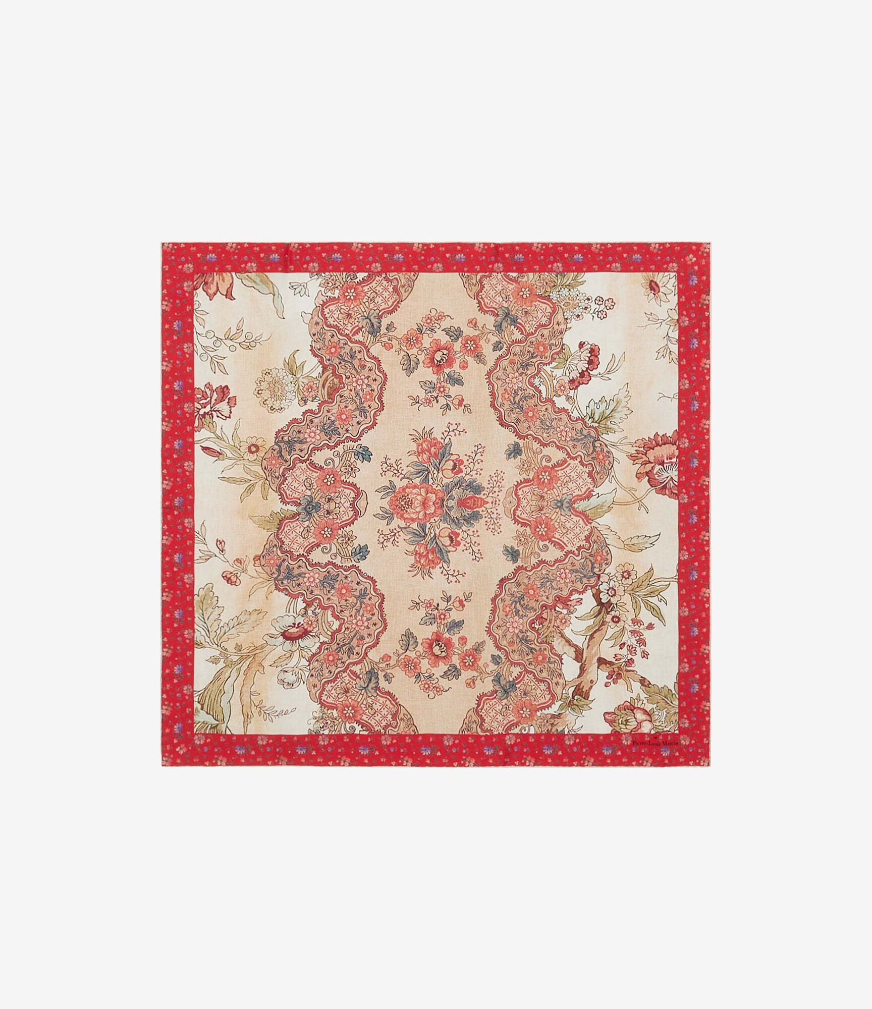 Pierre-Louis Mascia Aloeuw Bandana Silketørklæde Fiori D’Argilla