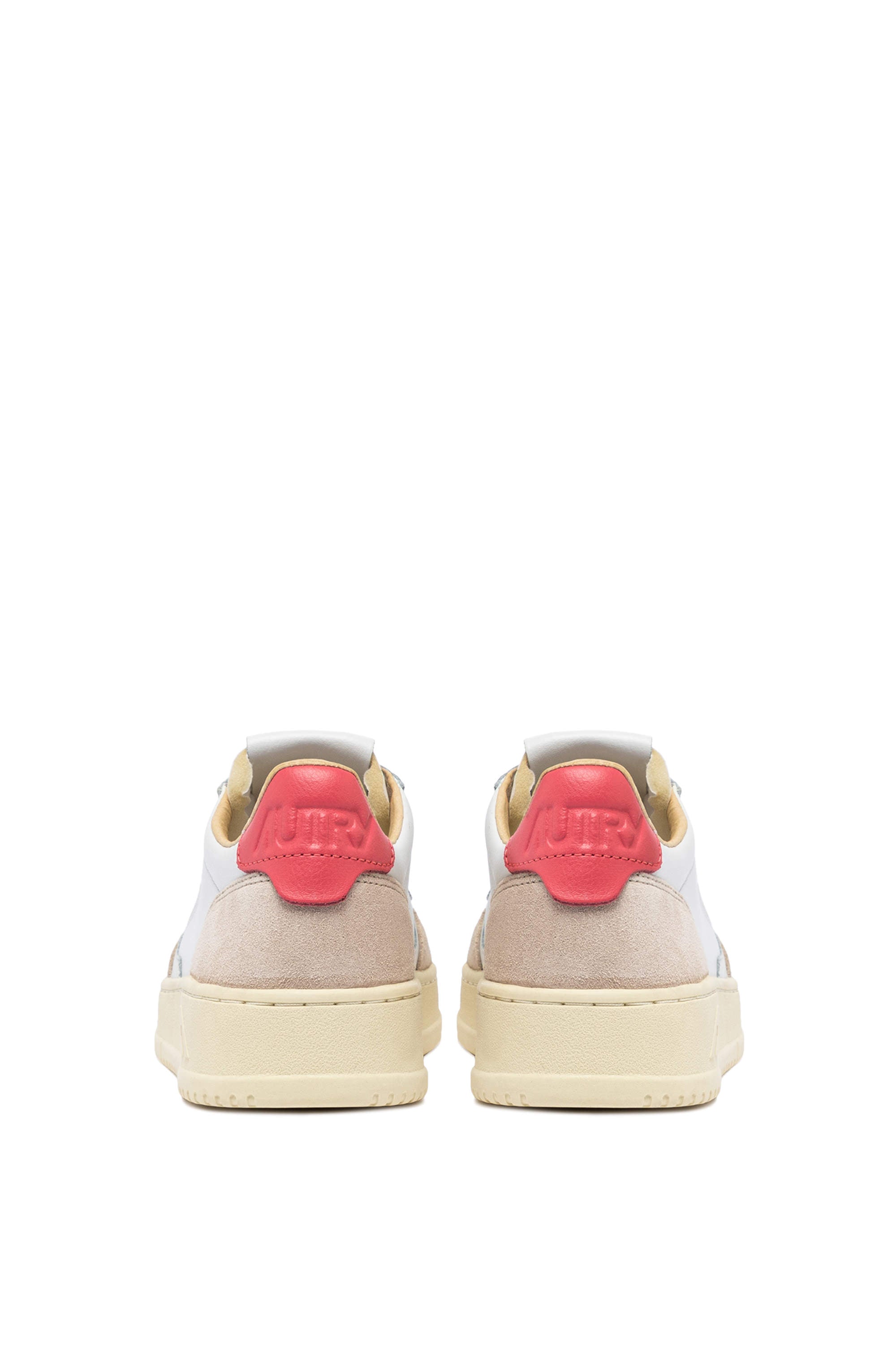 Autry Medalist Læder Sneakers Hvid/Rose