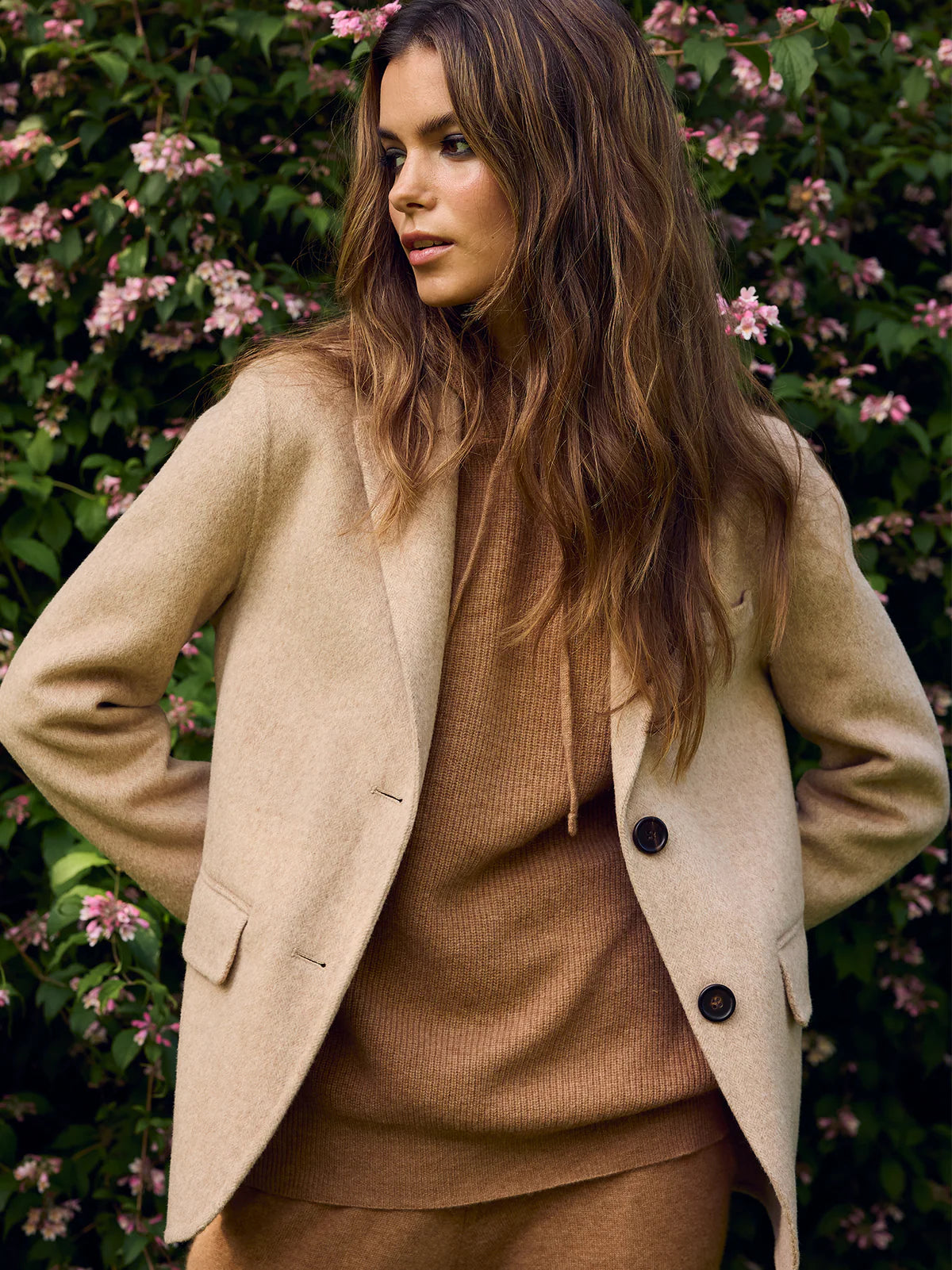 WUTH Bea Uld Blazer Sand