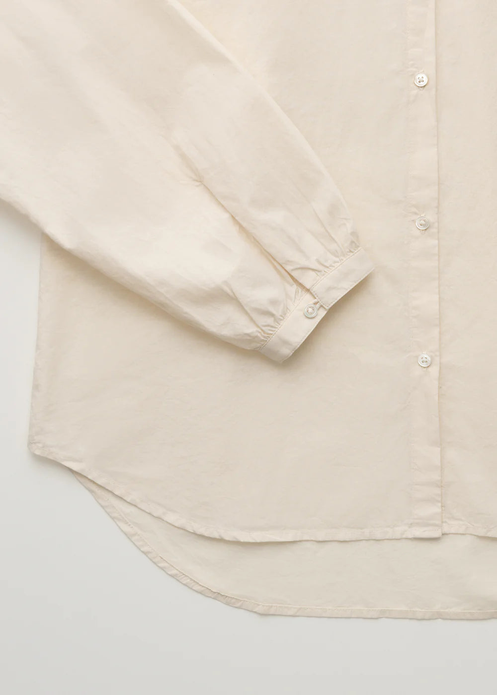 Aiayu Bibs Shirt Pure Ecru