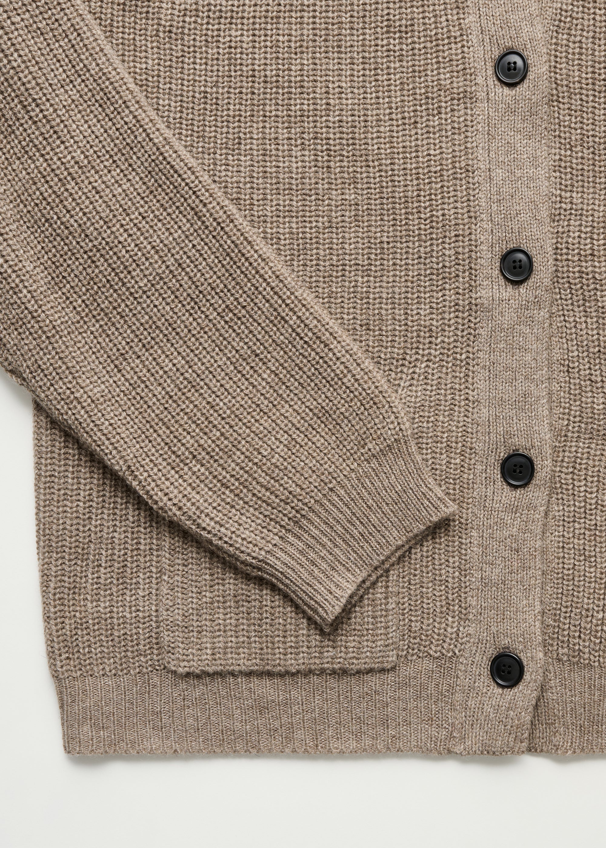 Aiayu Bine Cardigan Pure Soil