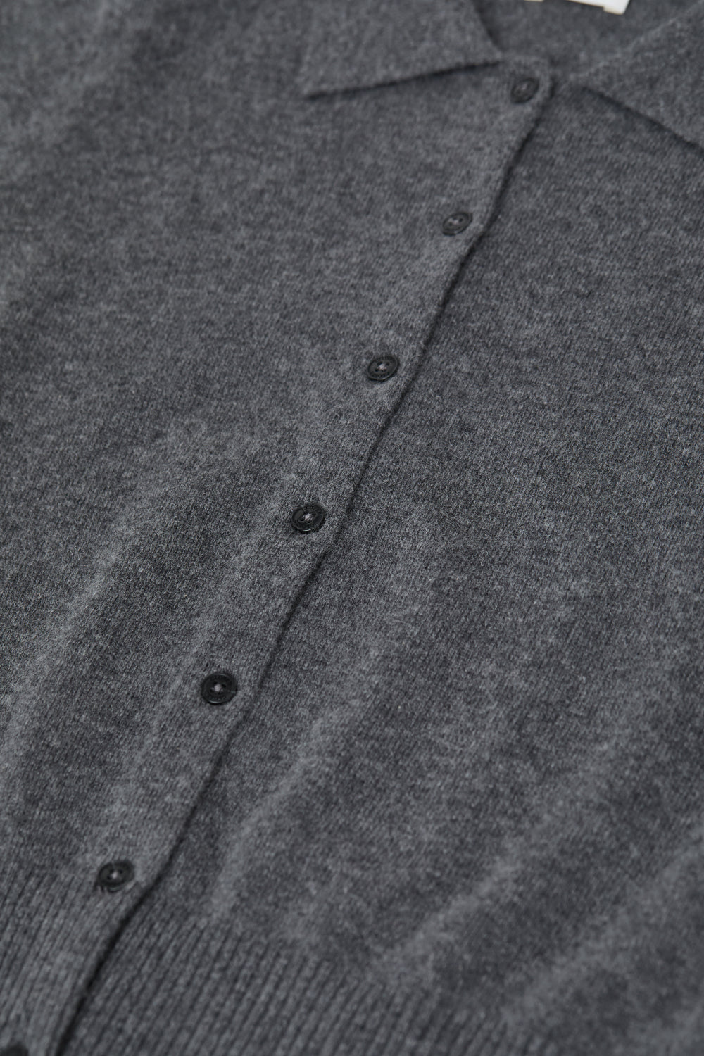 Closed Cashmere Cardigan Dark Grey Melange