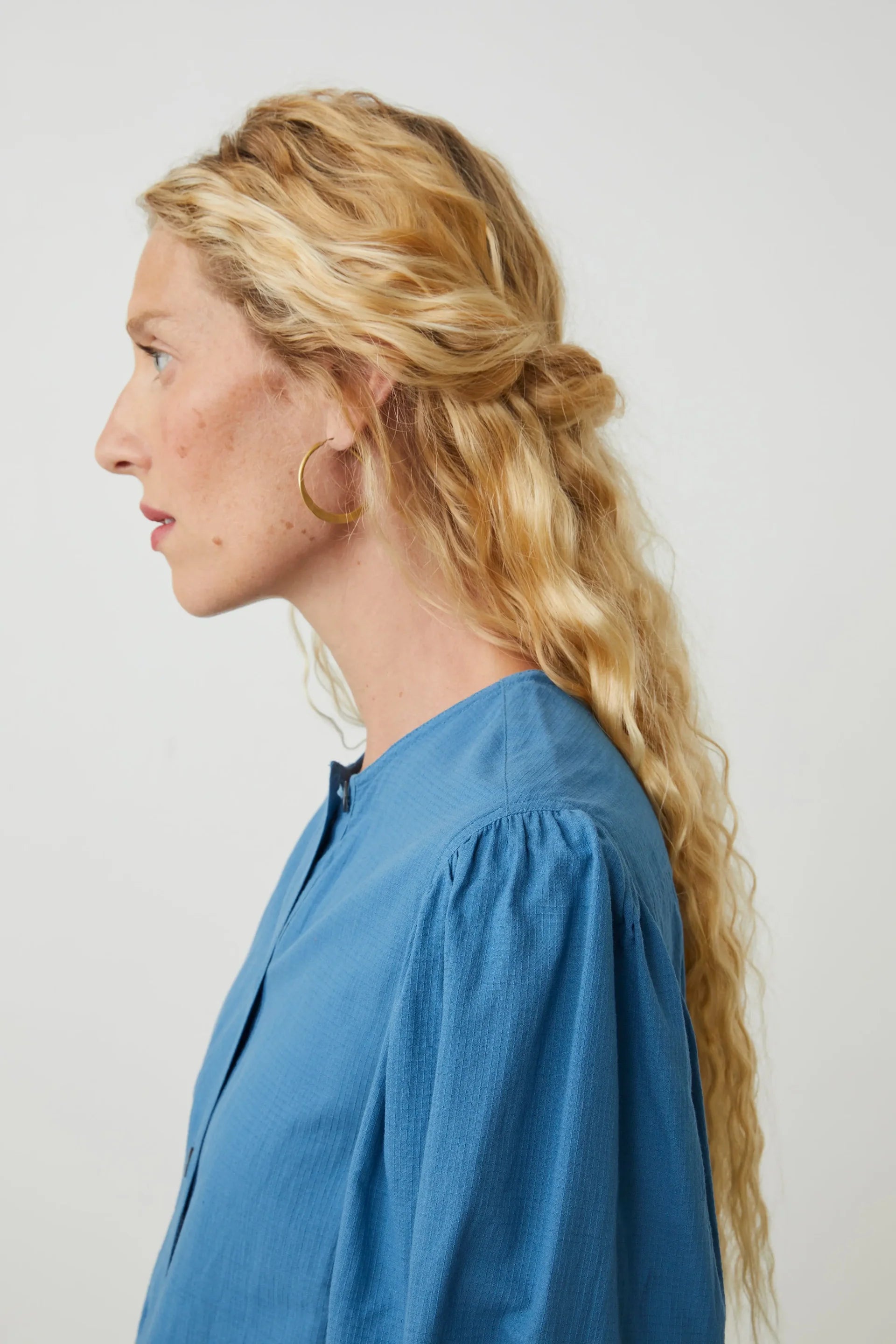 Moismont Mani Bluse Nr. 830 Indigo