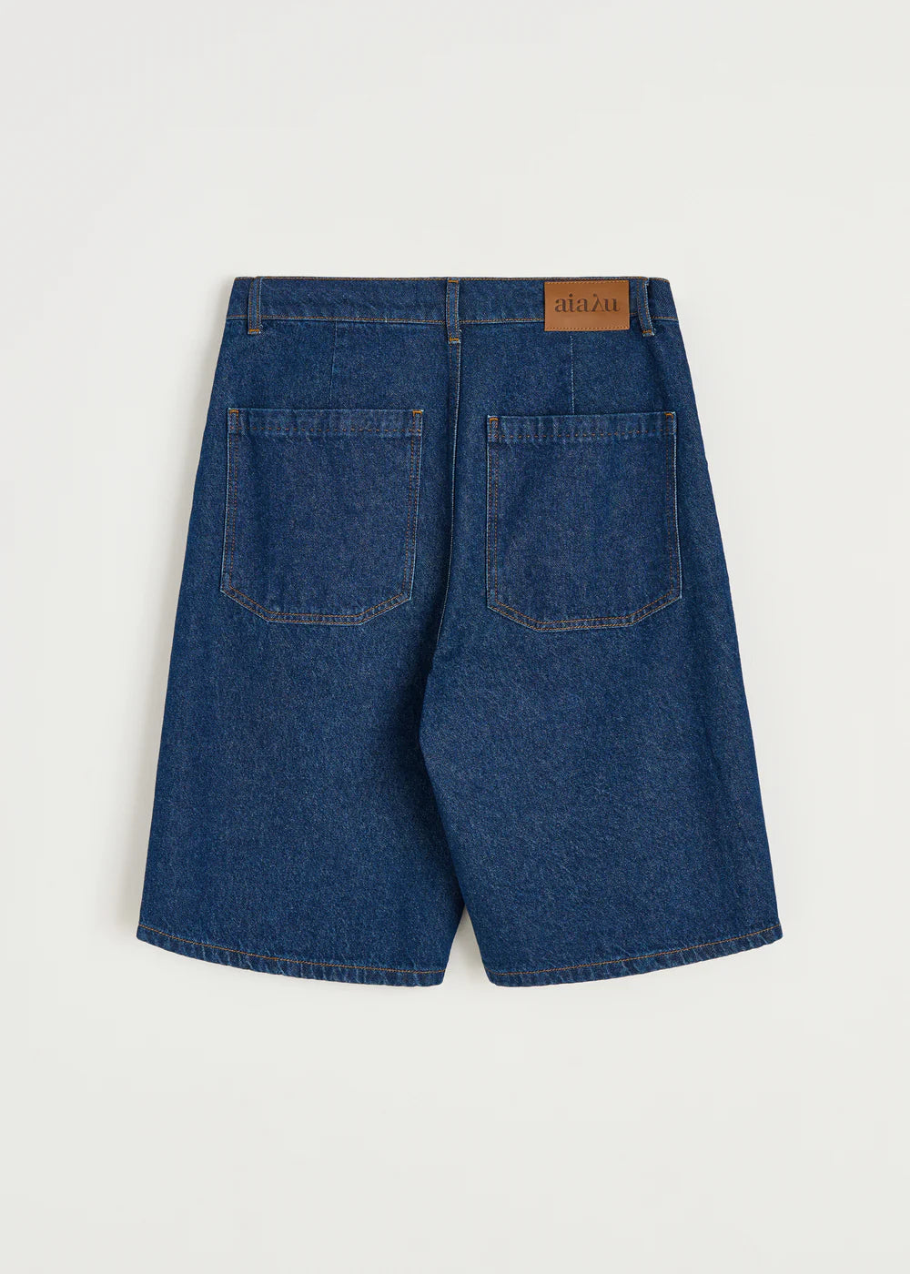 Aiayu Carlo Denim Shorts Mid Blue