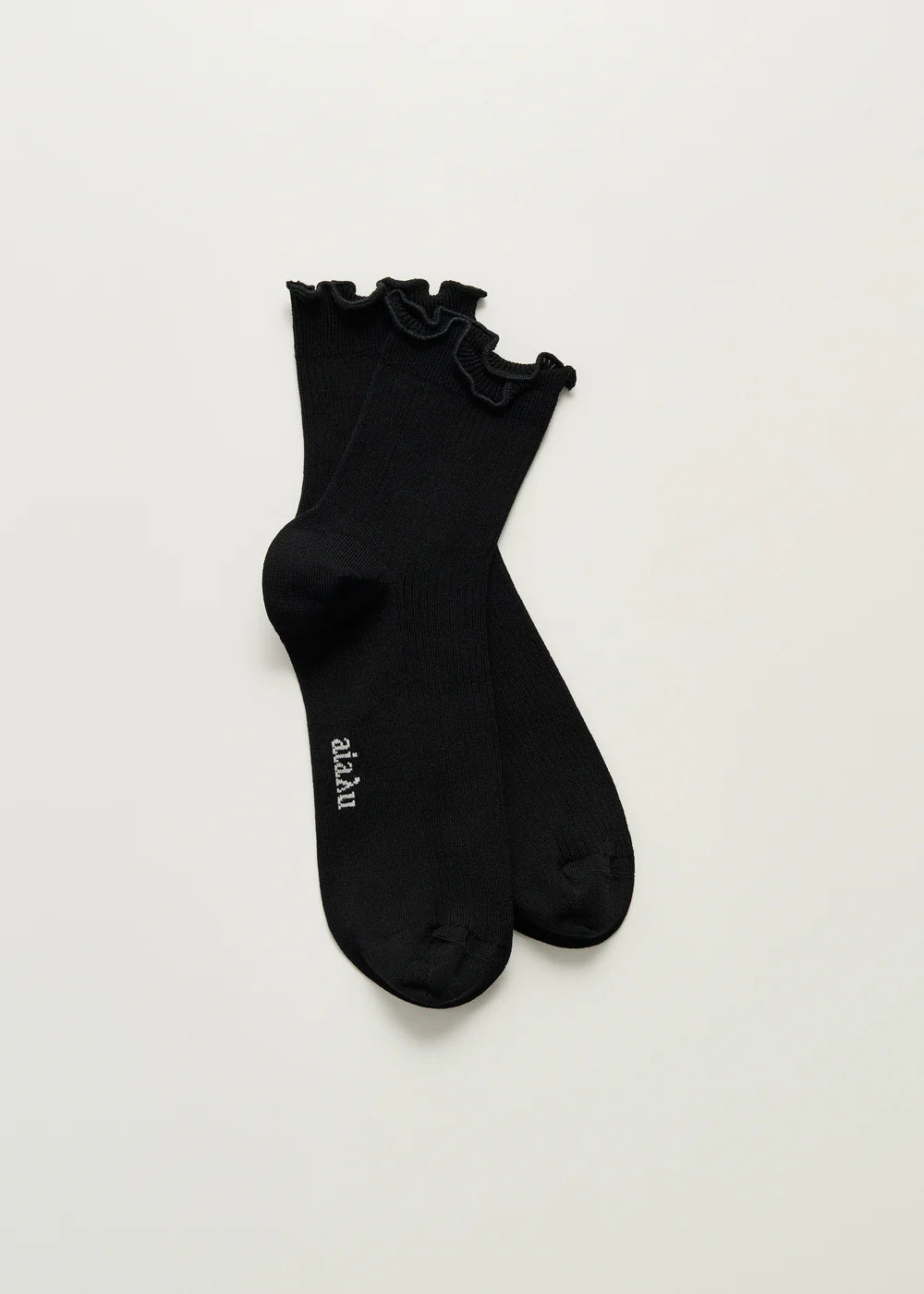 Aiayu Cotton Frill Sock