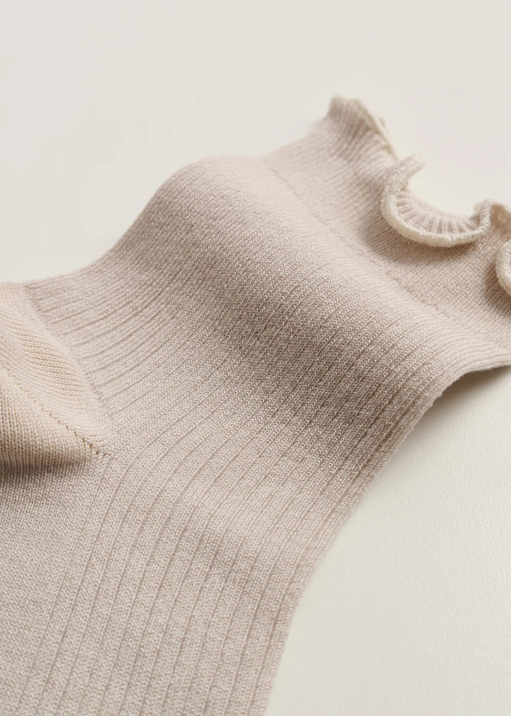 Aiayu Cotton Frill Sock