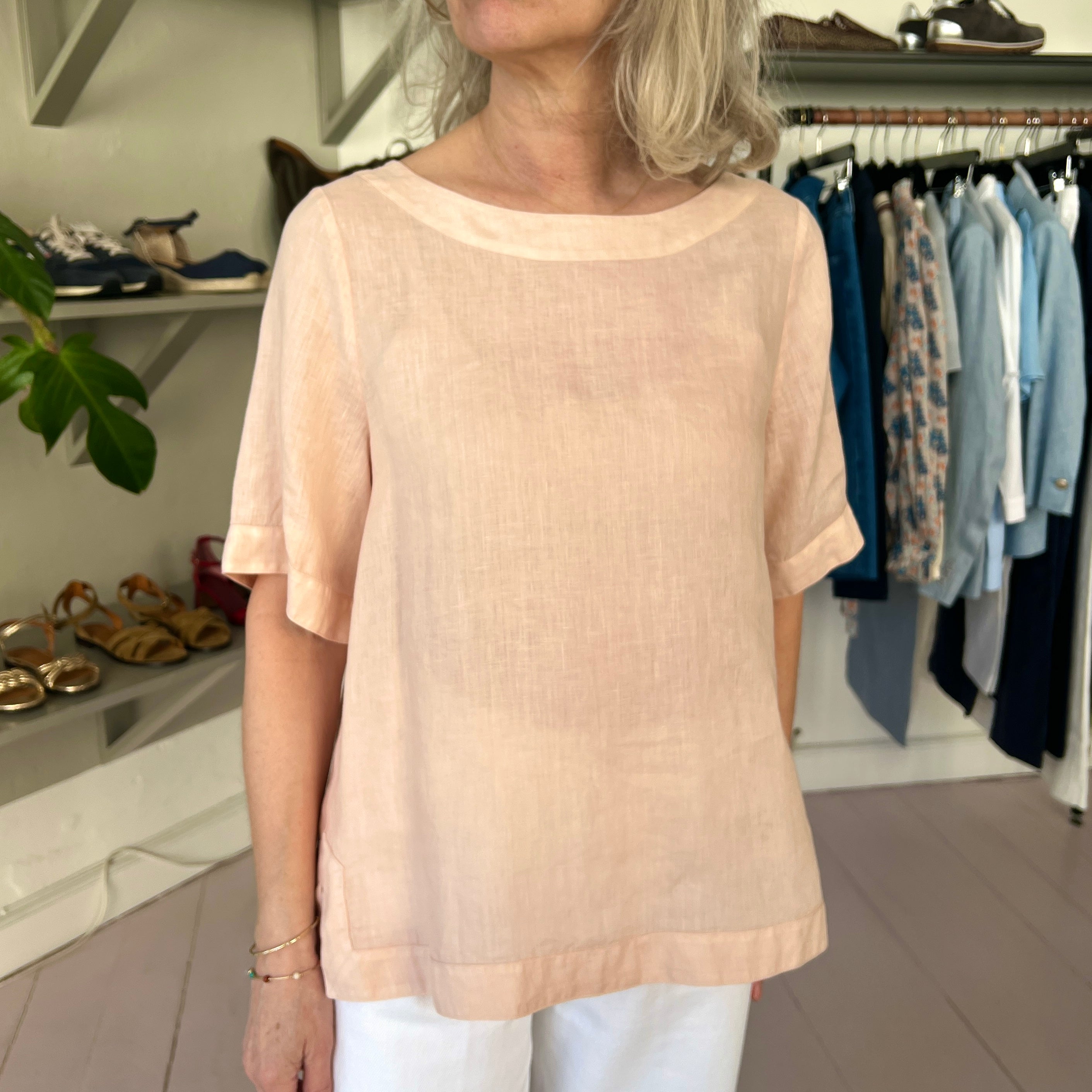 Xacus Fiamma Hør Bluse