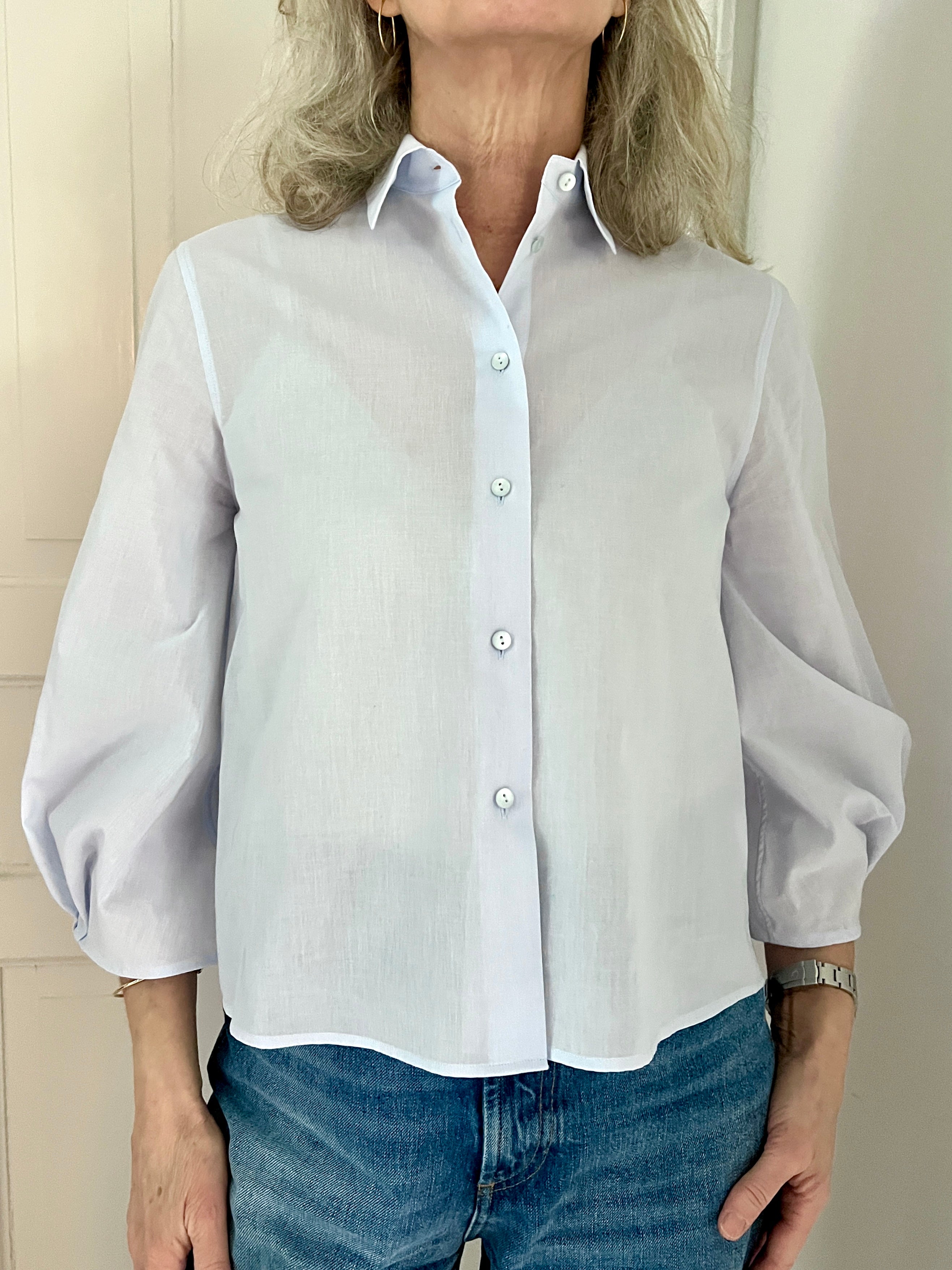 Xacus Margot Skjorte Lyseblå