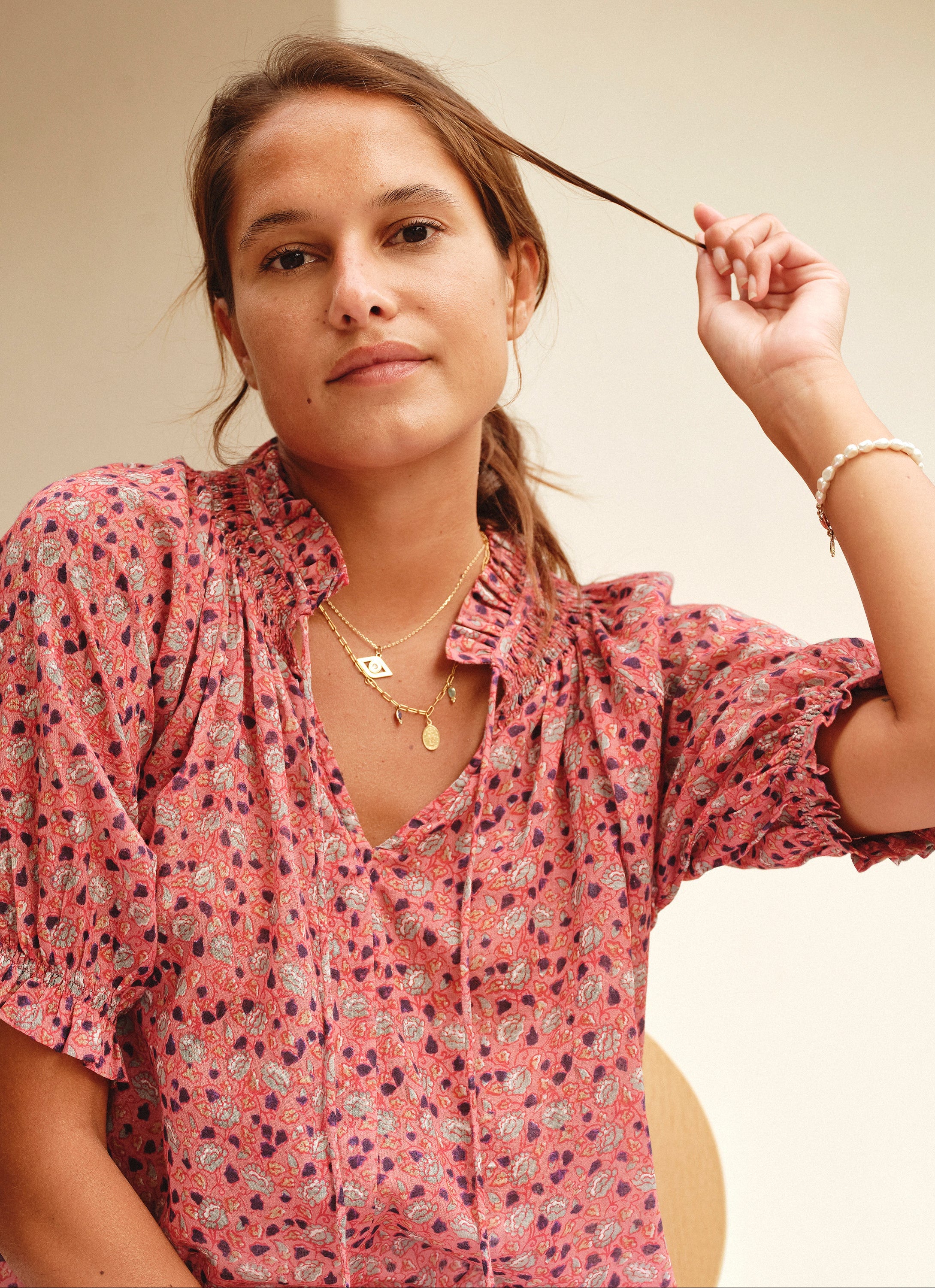 M.A.B.E. Darla Top Rose