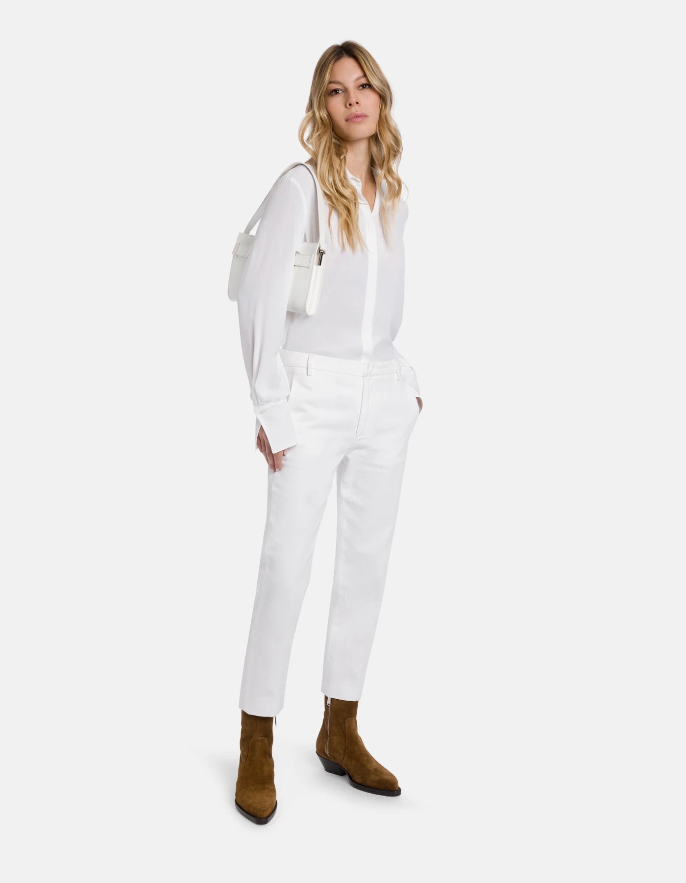 Dondup Nima Bukser Hvid