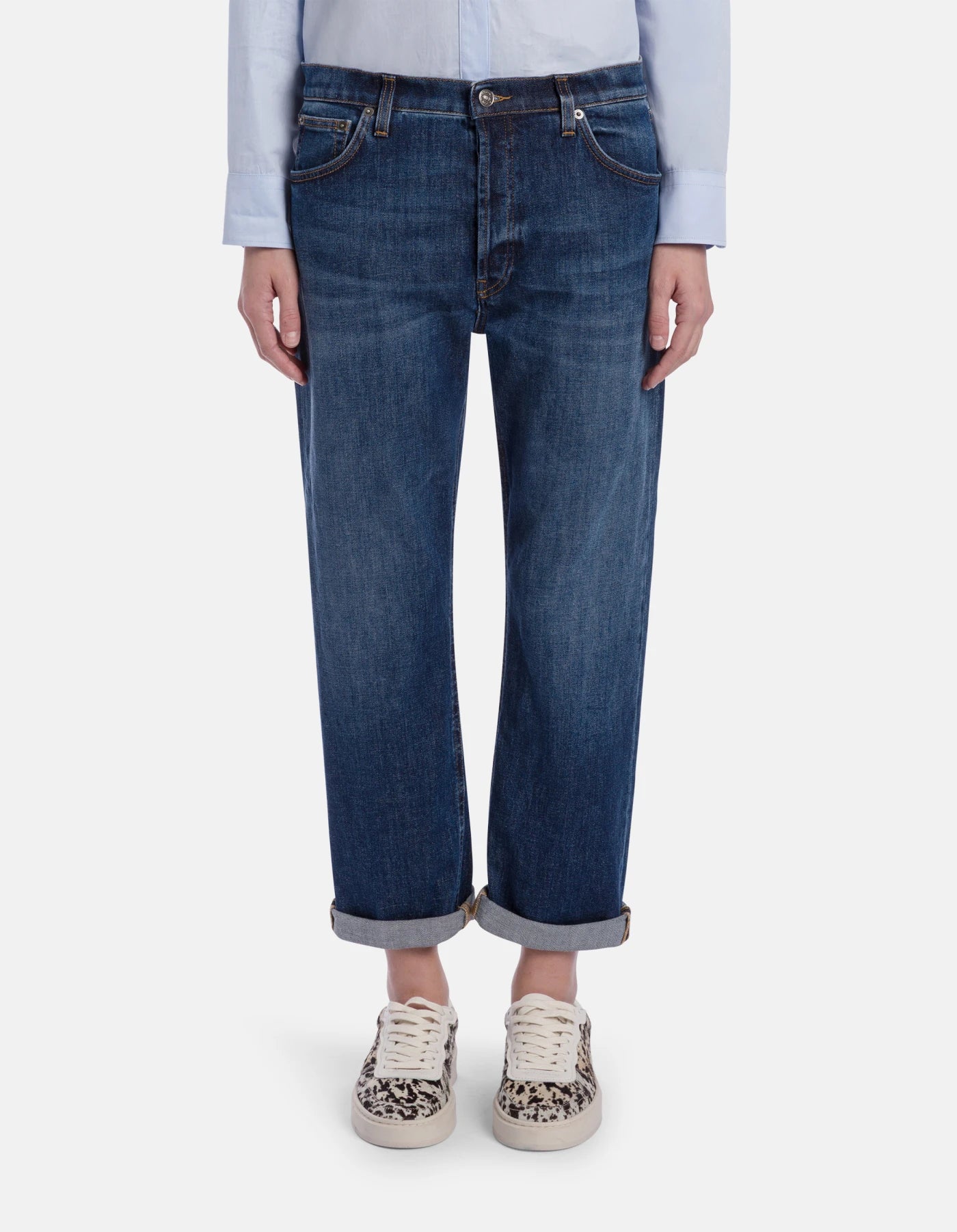 Dondup Icon Jeans Blå