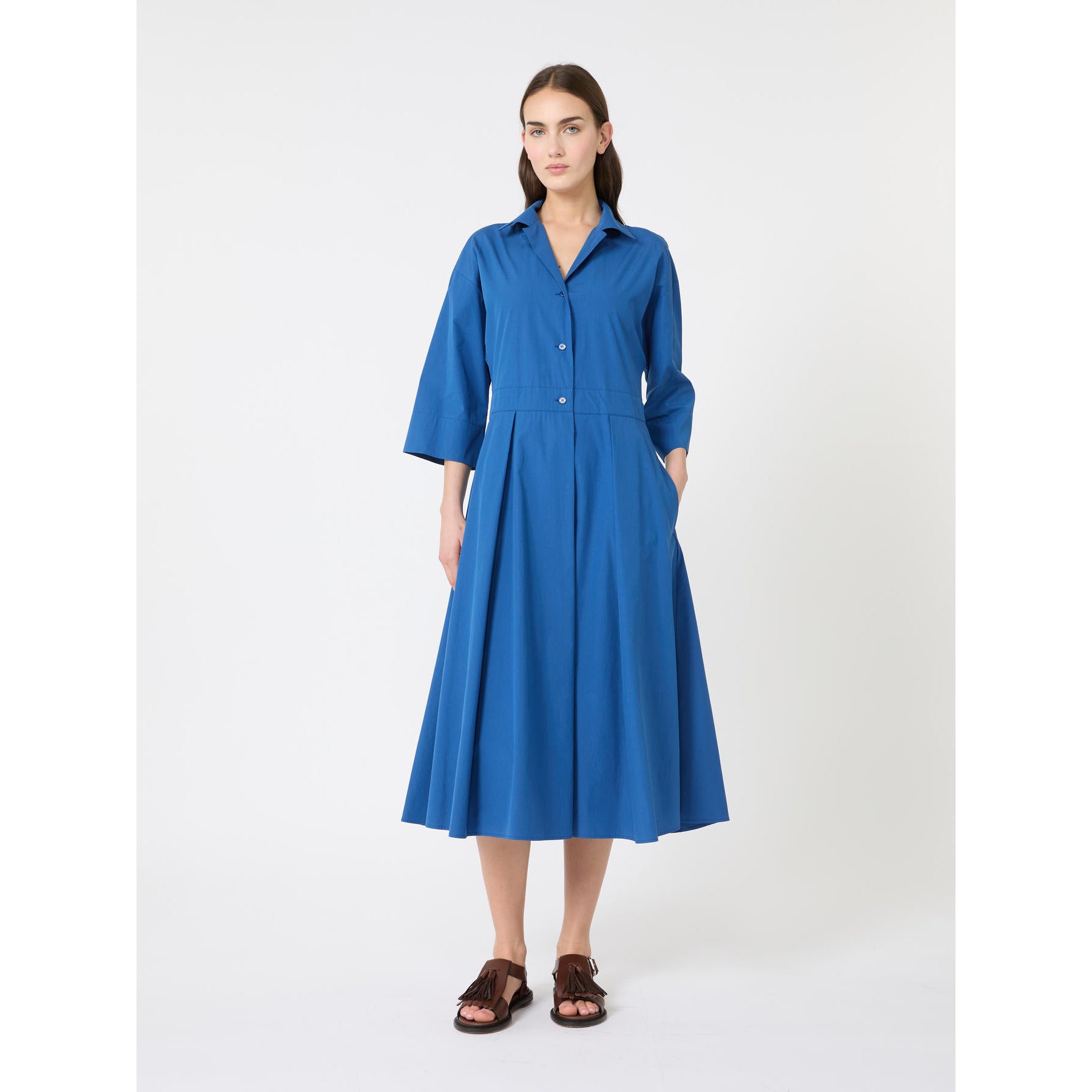 Max Mara Weekend Padana Kjole Ocean