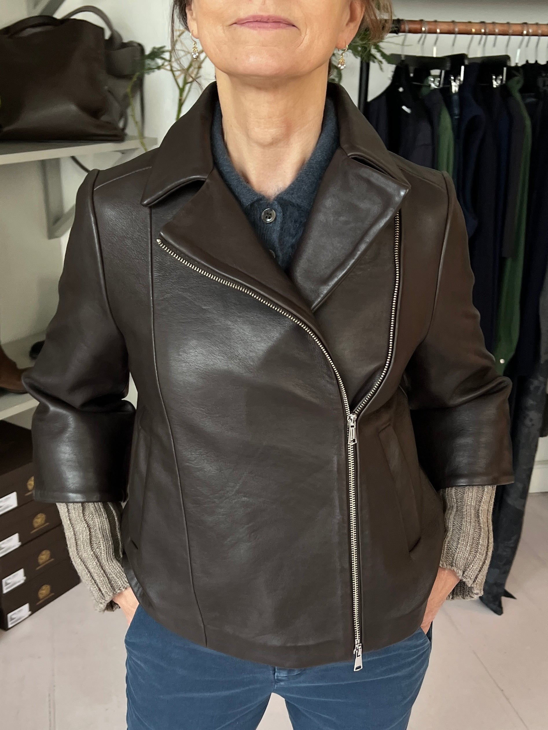 Levinsky Gemini Lammeskind Jakke