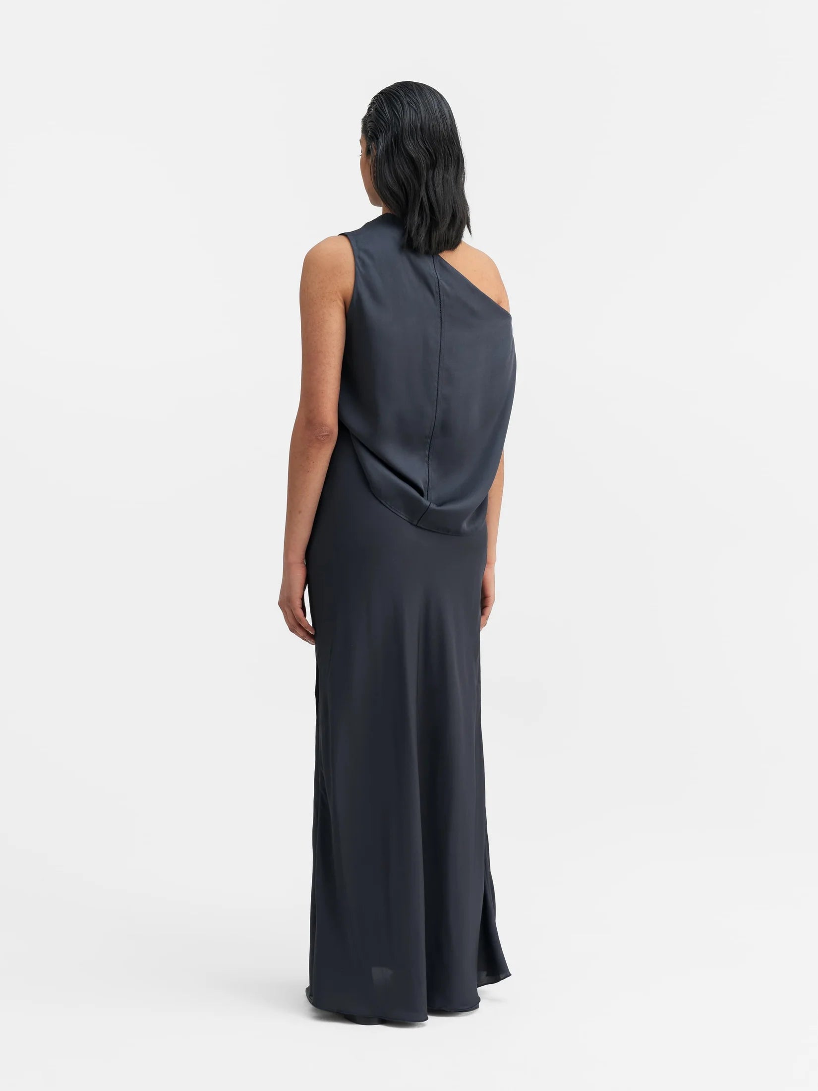 Ahlvar Gallery Hana Lang Nederdel Blue Grey