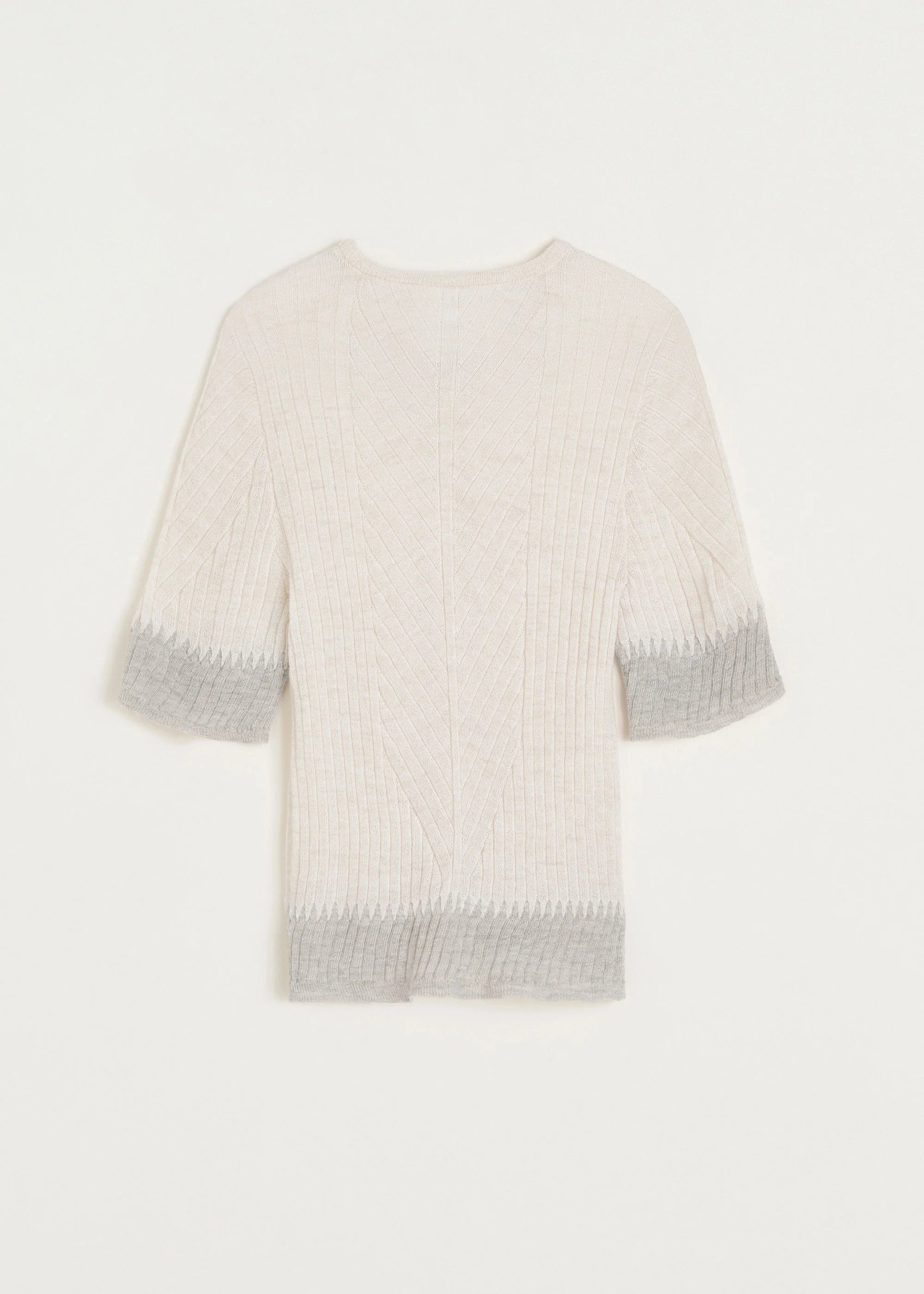 Aiayu Hira Llama Cardigan Albicant