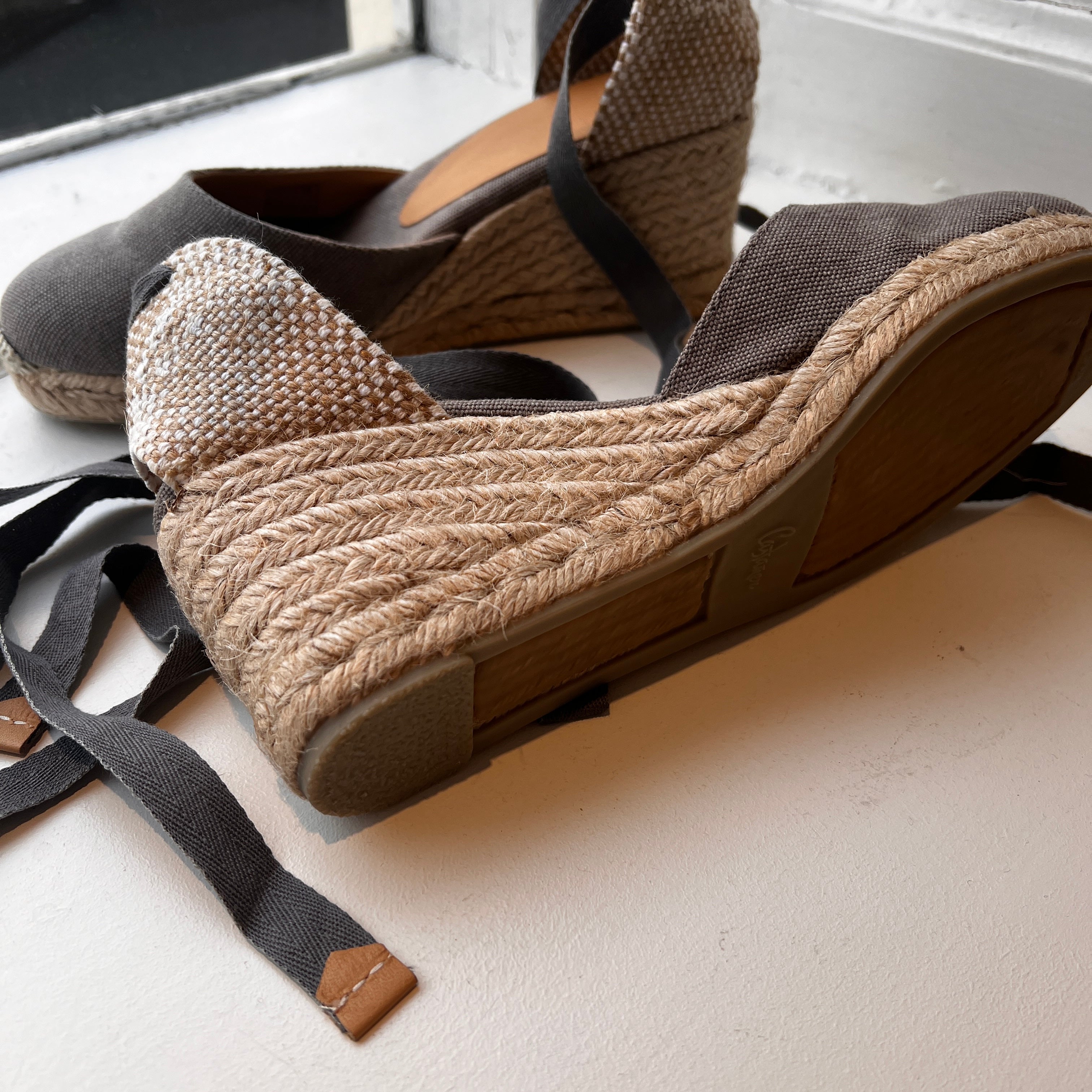 Castañer Carina Espadrilles Plomo
